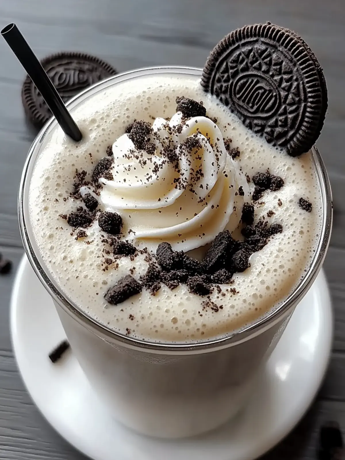 Creamy Oreo Vanilla Milkshake: Your Ultimate Sweet Escape 2 Creamy Oreo Vanilla Milkshake