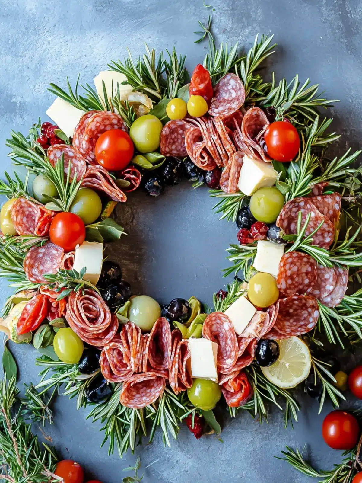 Charcuterie Wreath: A Festive Delight for Holiday Gatherings 4 Charcuterie Wreath