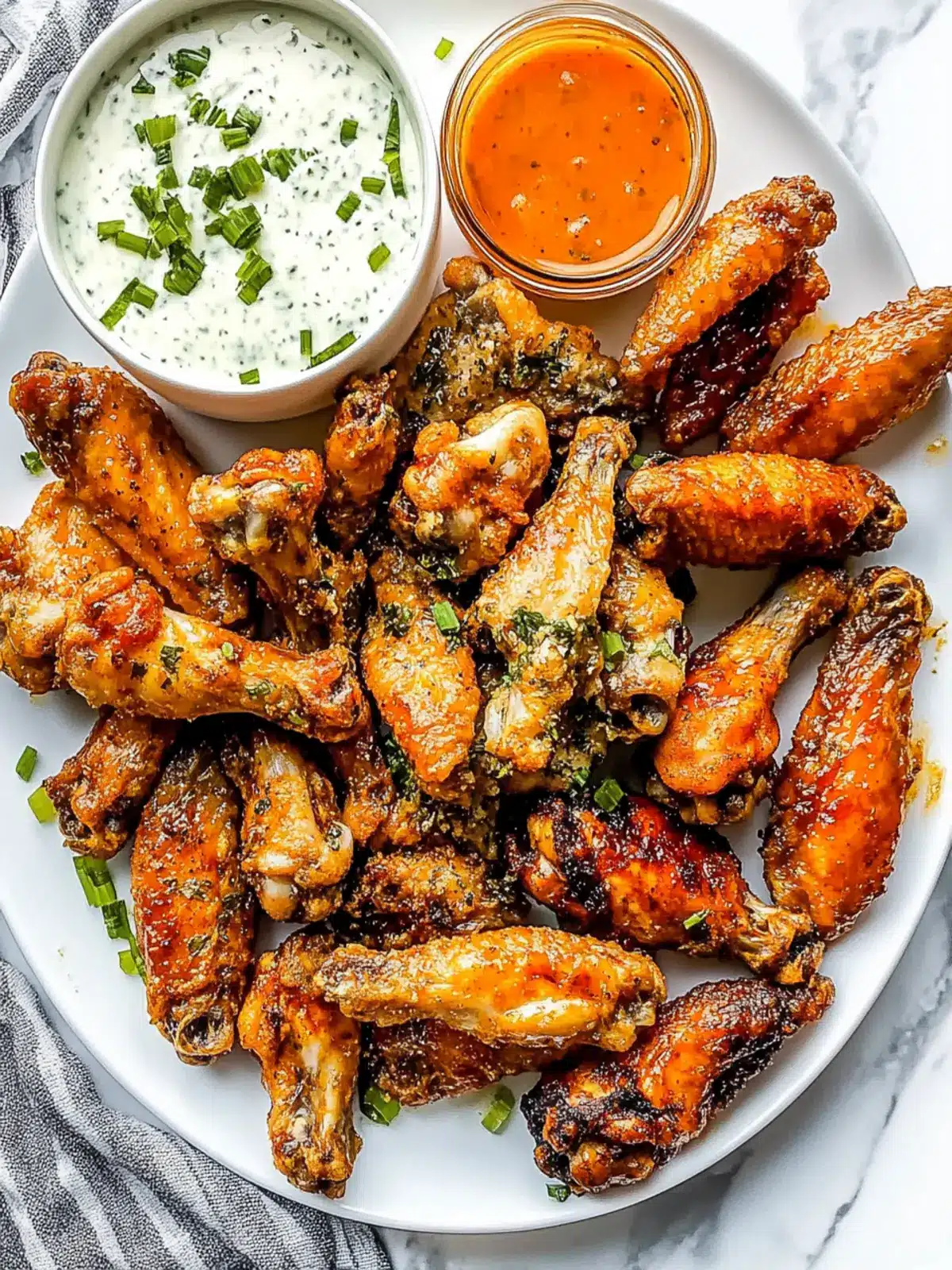 Crispy Air Fryer Chicken Wings 3 Ways You ll Love to Devour 2 Crispy Air Fryer Chicken Wings (3 Ways!)