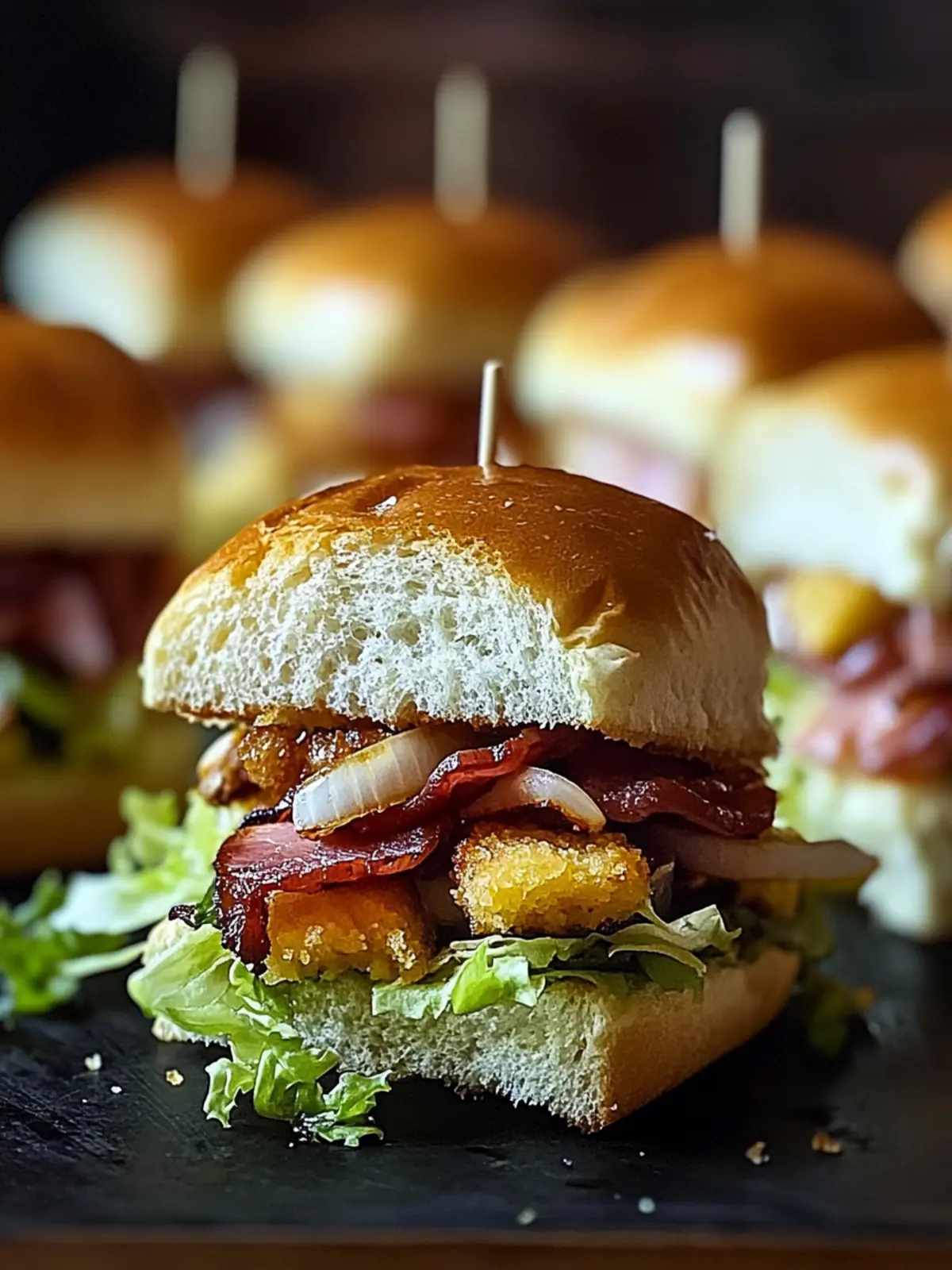 Mouthwatering Chopped Club Sliders Perfect for Game Day 4 Chopped Club Sliders