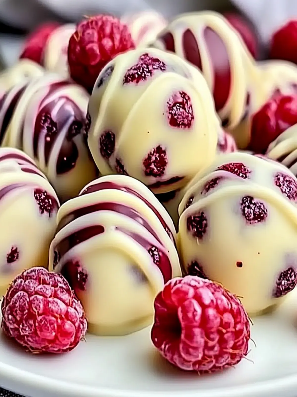 Irresistible White Chocolate Raspberry Cheesecake Balls to Love 3 White Chocolate Raspberry Cheesecake Balls