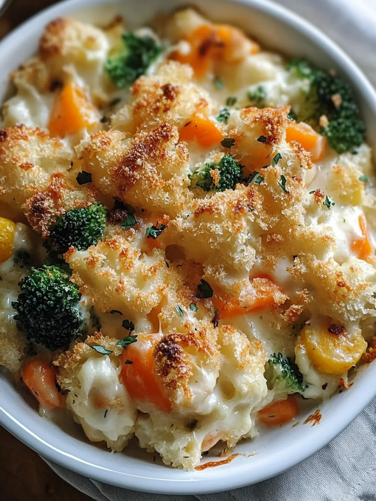 Creamy Winter Vegetable Casserole: Cozy Comfort in Every Bite 4 Creamy Winter Vegetable Casserole
