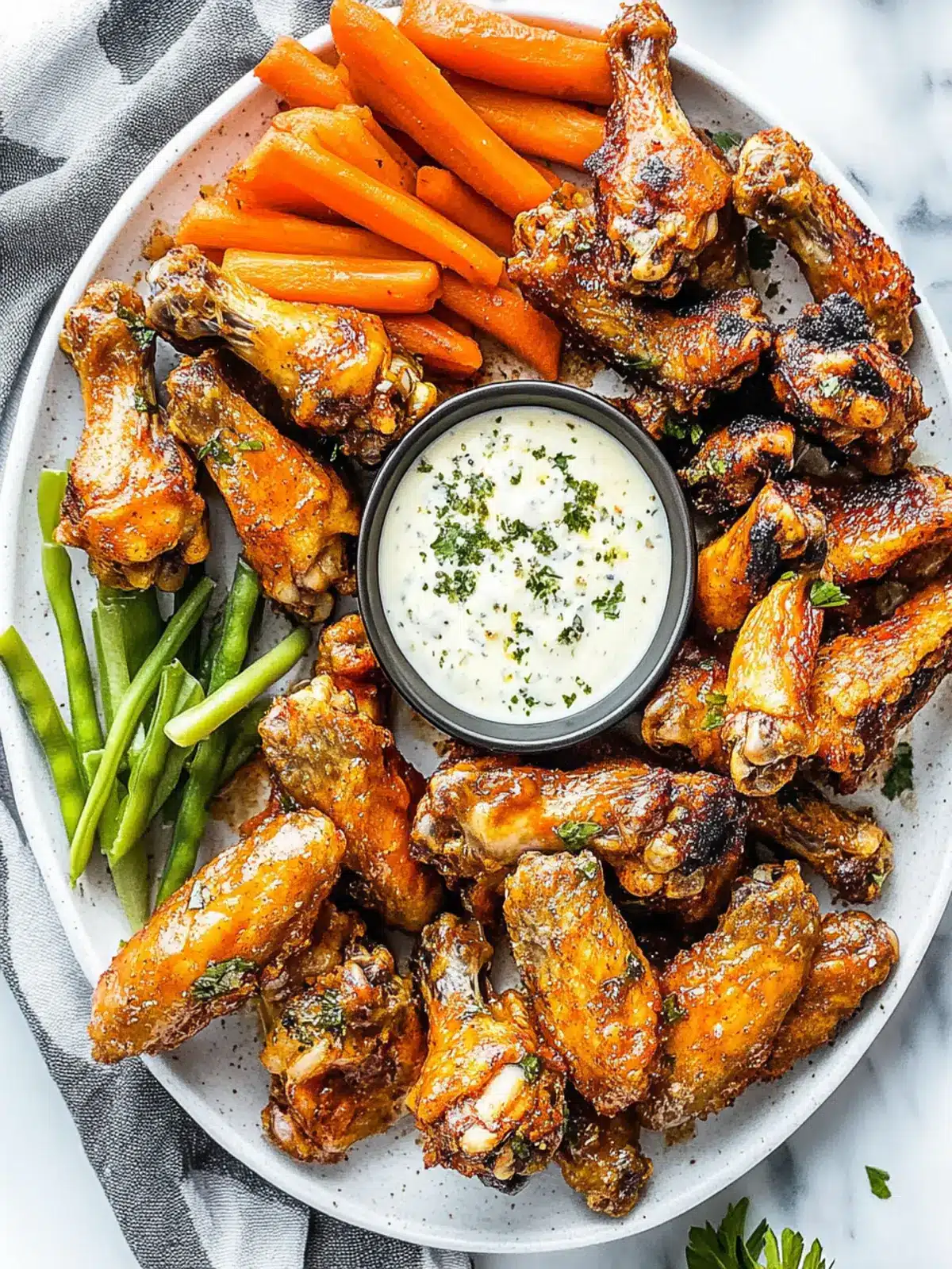 Crispy Air Fryer Chicken Wings 3 Ways You ll Love to Devour 3 Crispy Air Fryer Chicken Wings (3 Ways!)