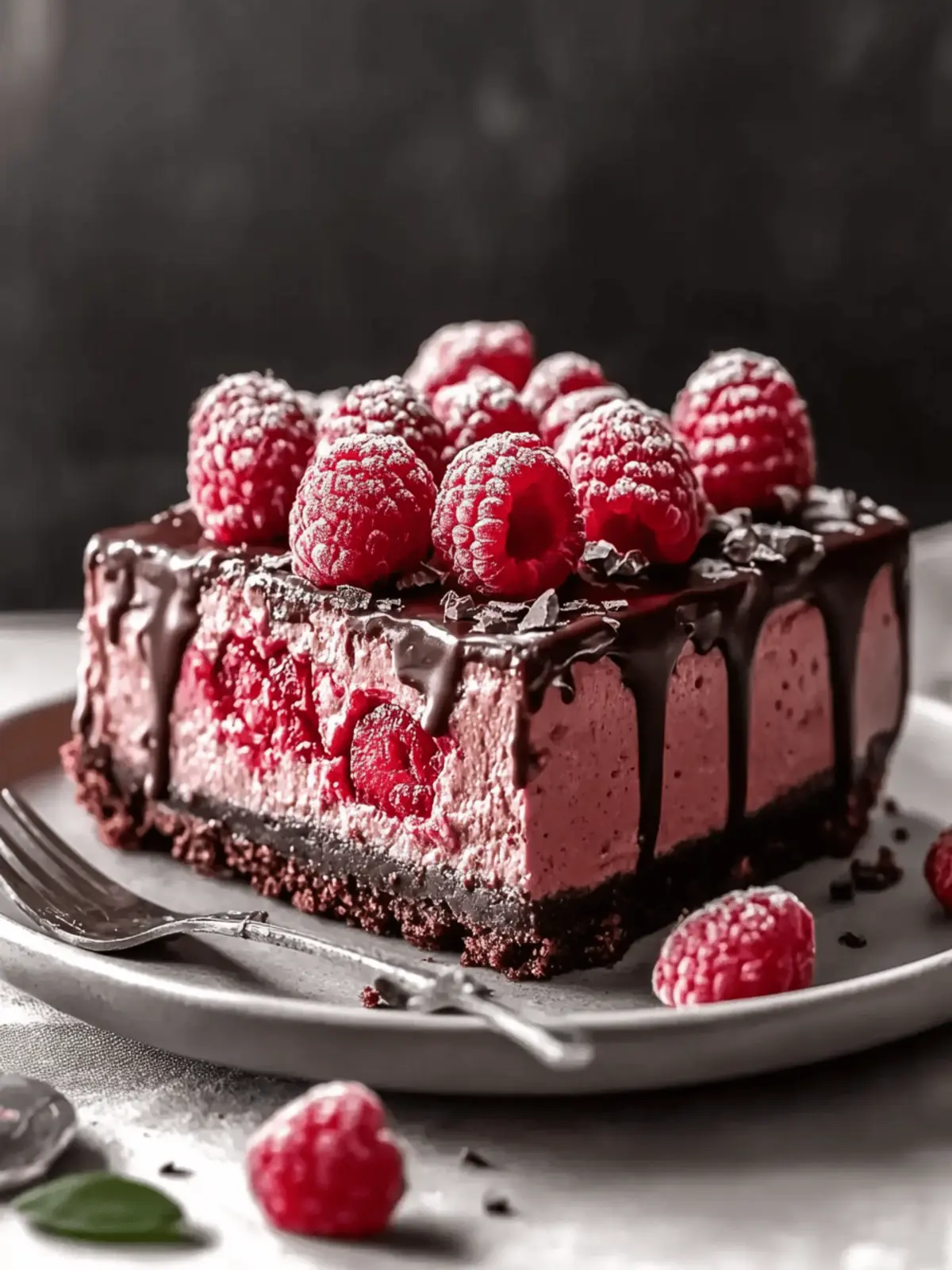 Irresistible Chocolate Raspberry Cheesecake for Sweet Moments 3 Chocolate Raspberry Cheesecake