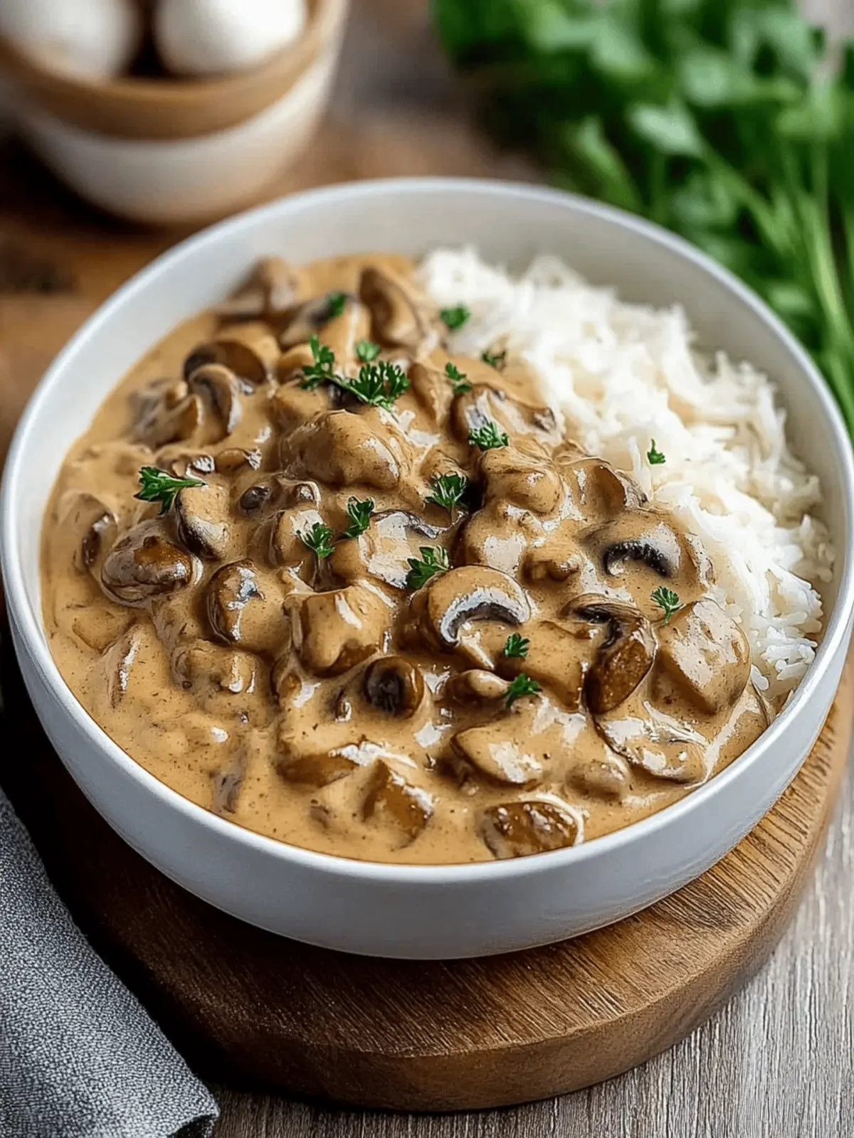 Mushroom and Seitan Stroganoff: Comfort Food for All 3 Mushroom and Seitan Stroganoff
