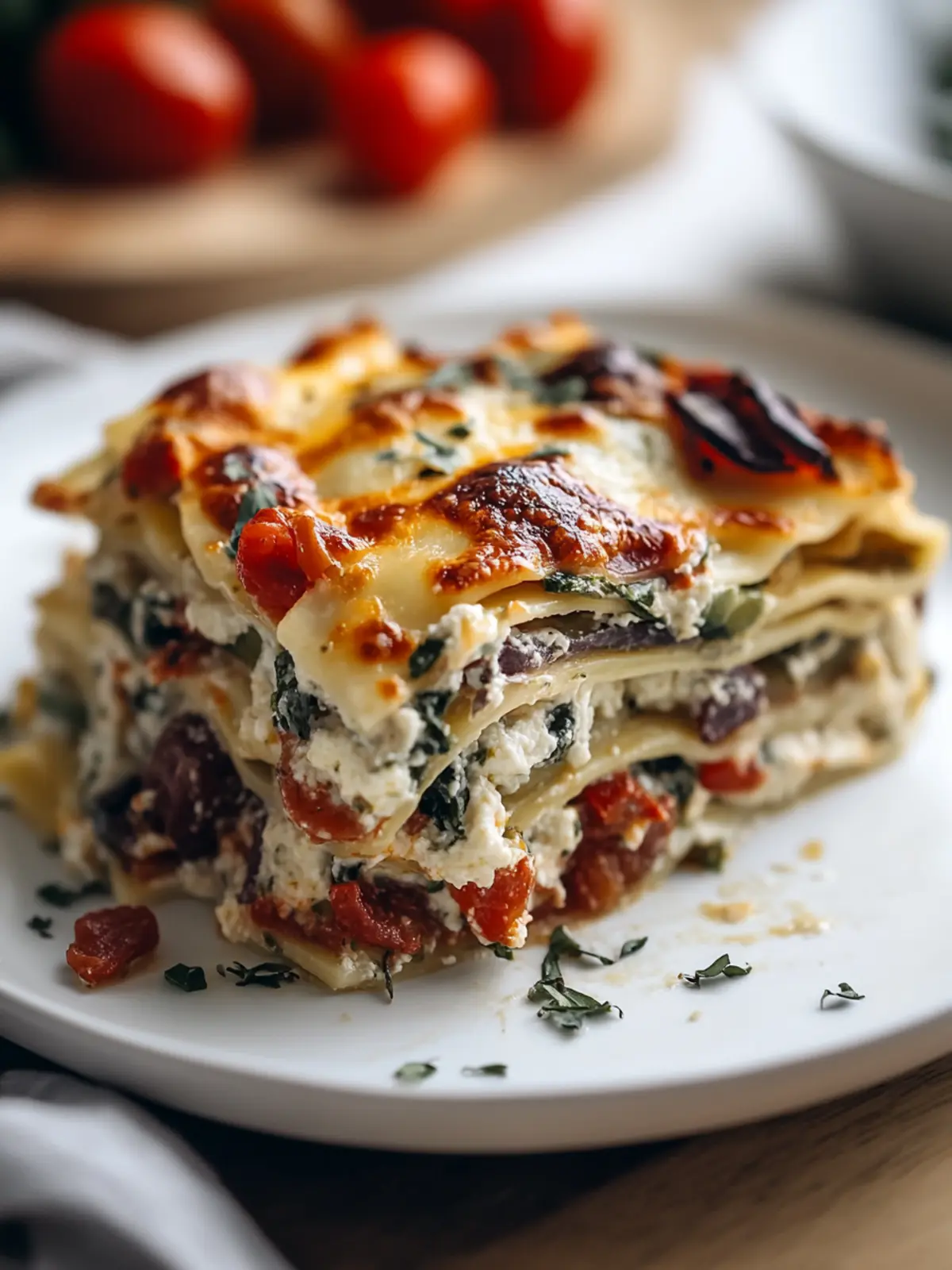 Loaded Veggie White Lasagna: A Comforting, Healthy Delight 4 Loaded Veggie White Lasagna