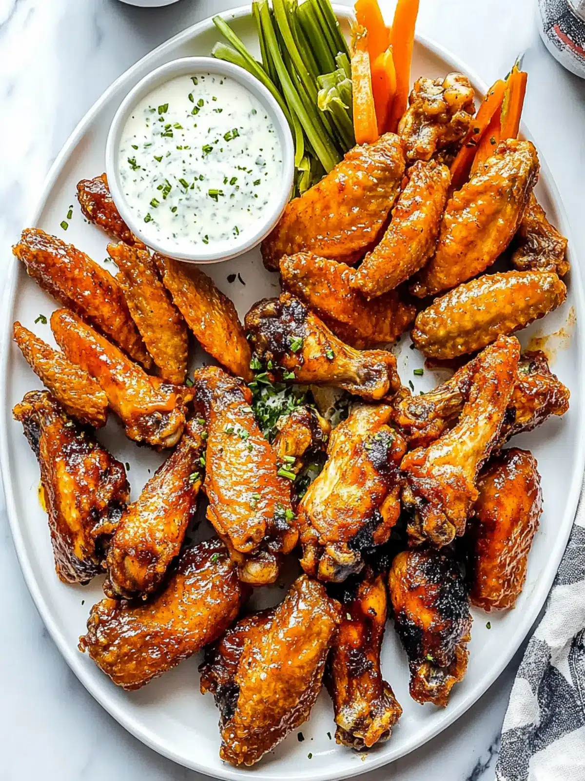 Crispy Air Fryer Chicken Wings 3 Ways You ll Love to Devour 4 Crispy Air Fryer Chicken Wings (3 Ways!)