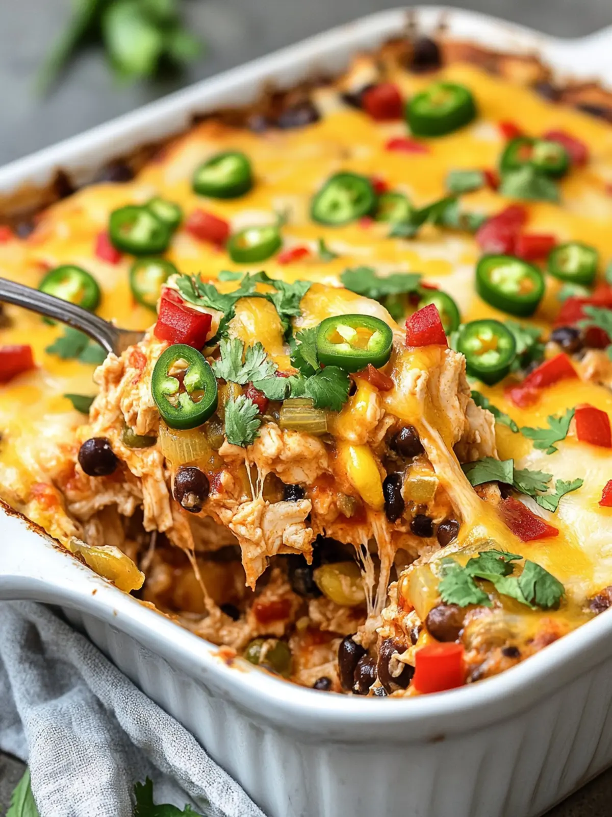 Savory Chicken Burrito Casserole for Effortless Family Dinners 4 Chicken Burrito Casserole