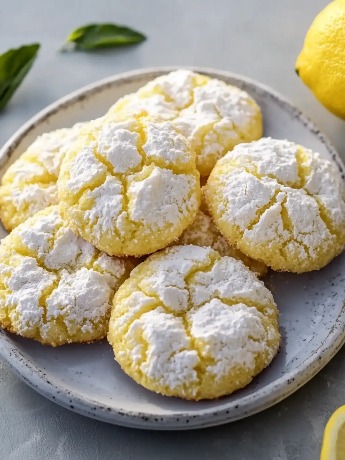 Lemon Crinkle Cookies That Bring Sunshine to Your Day 2 Lemon Crinkle Cookies