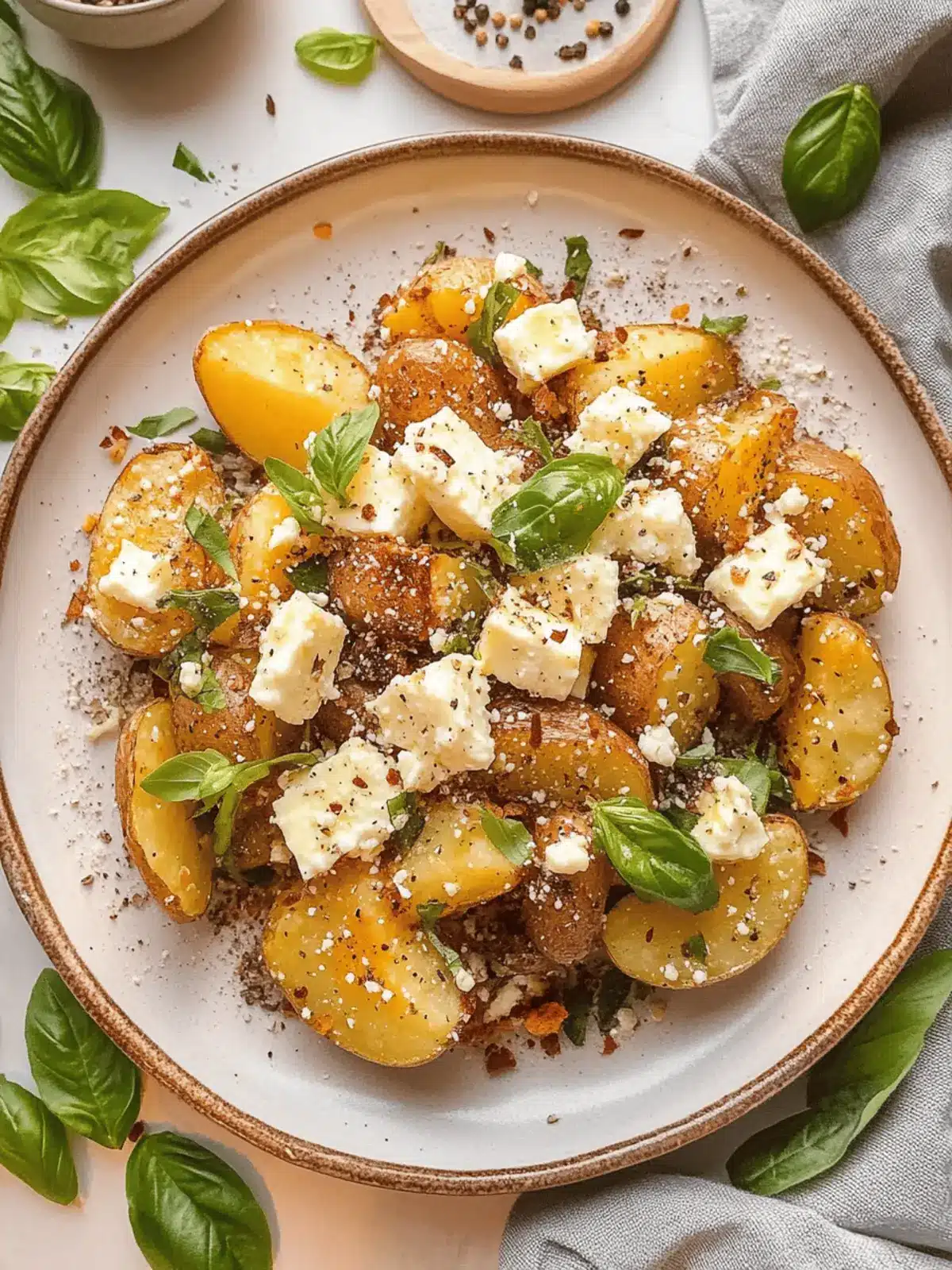 Healthy Baked Feta Potatoes that Family Will Love 4 Healthy Baked Feta Potatoes
