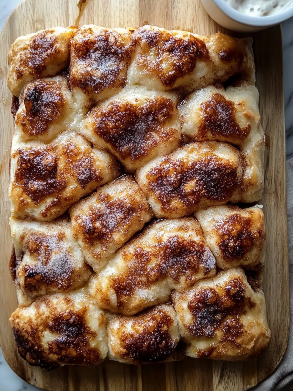 No-Knead Cinnamon Sugar Focaccia for Effortless Brunch Bliss 4 No-Knead Cinnamon Sugar Focaccia