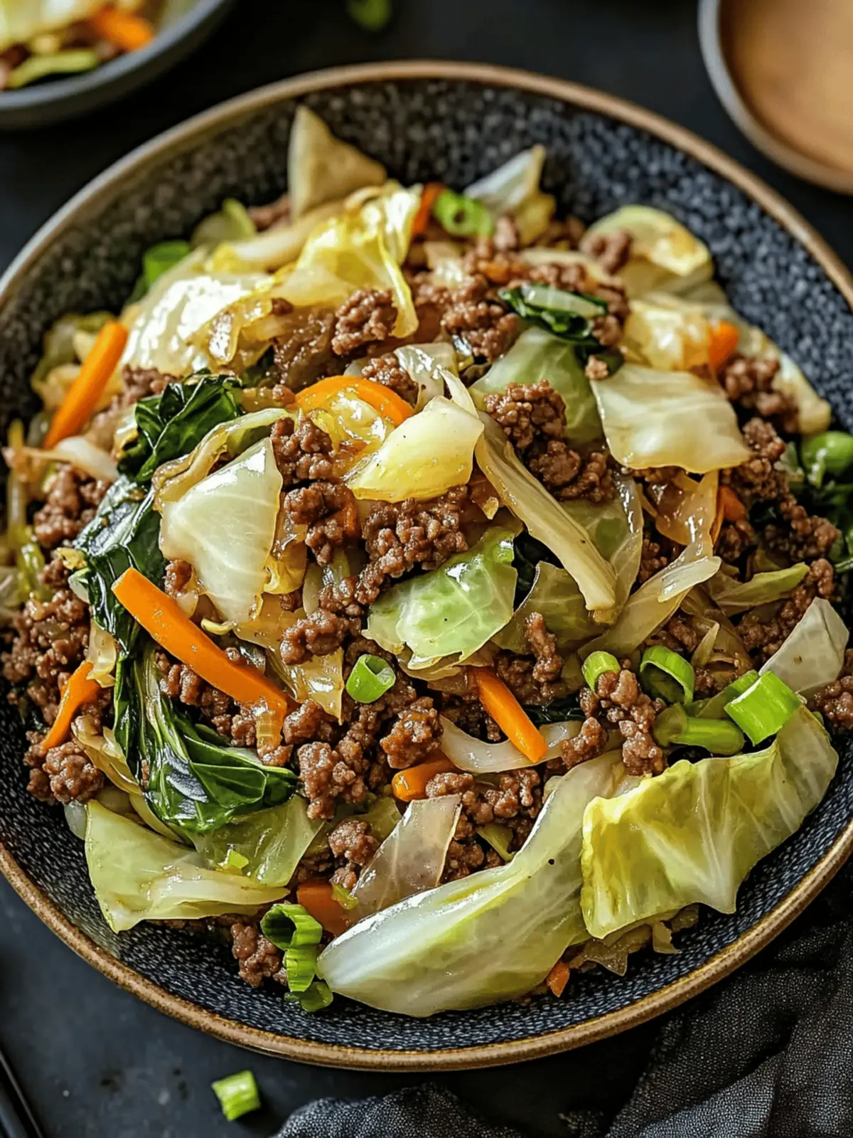 Satisfy Cravings with Chinese Ground Beef and Cabbage Stir Fry 2 Satisfy Cravings with Chinese Ground Beef and Cabbage Stir Fry