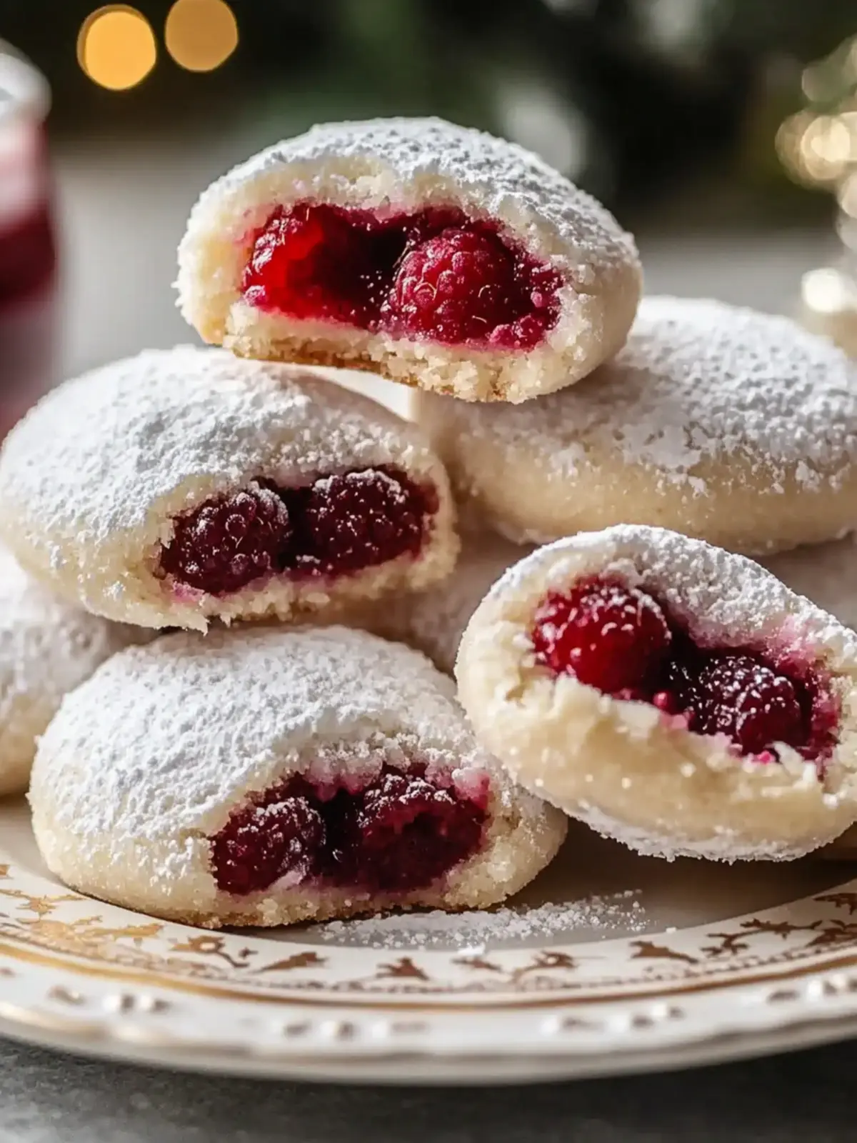 Festive Raspberry-Filled Almond Cookies for Sweet Celebrations 2 Festive Raspberry-Filled Almond Cookies