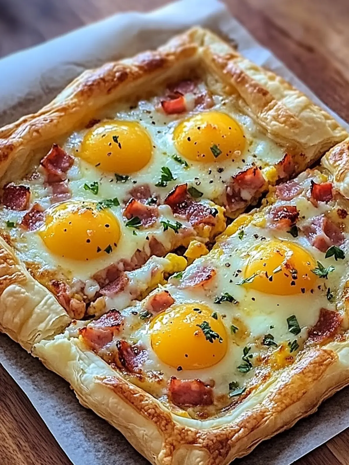 Puff Pastry Breakfast Pizza: A Fun & Flavorful Brunch Treat 4 Puff Pastry Breakfast Pizza