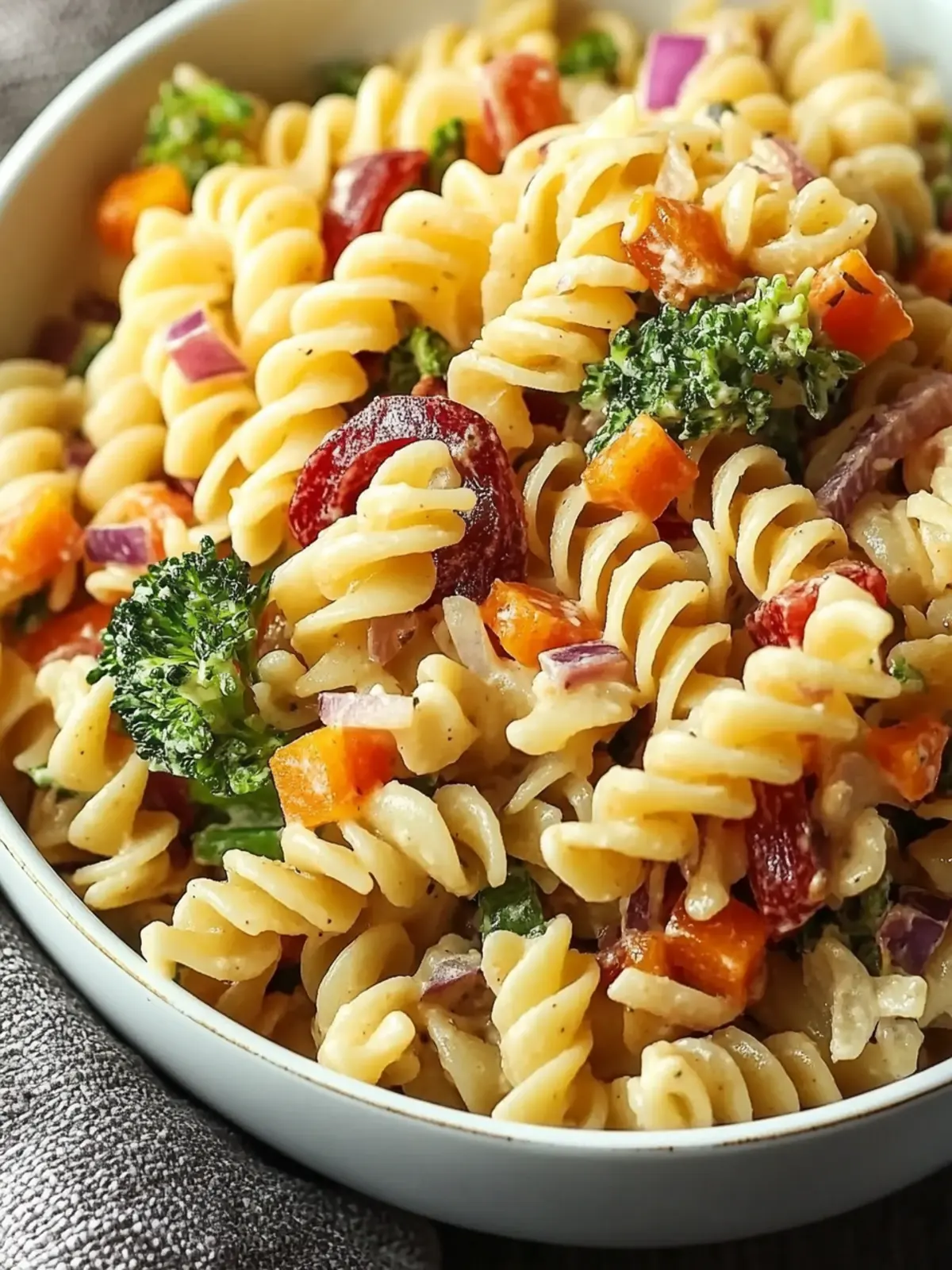 Fall Pasta Salad Recipe: A Colorful Twist for Your Table 4 Fall Pasta Salad Recipe