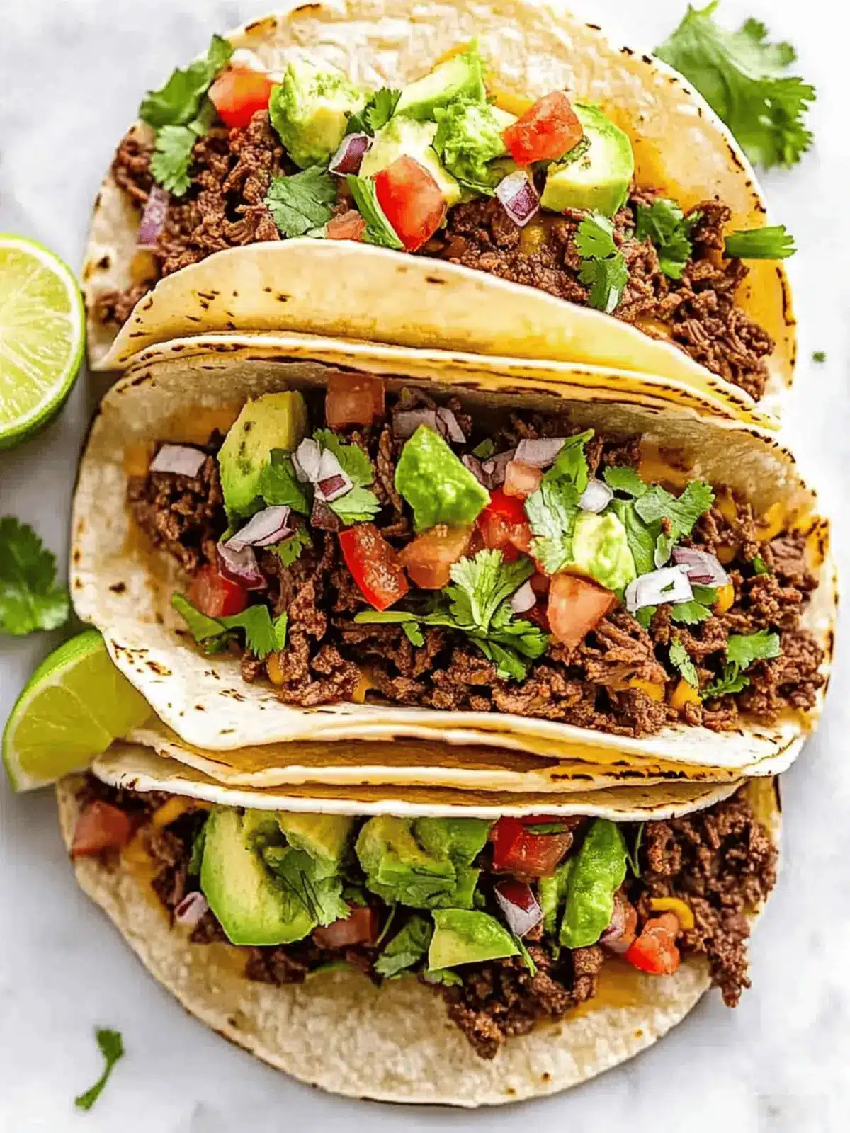 Classic Beef Tacos with Homemade Seasoning for Easy Family Dinners 2 Classic Beef Tacos