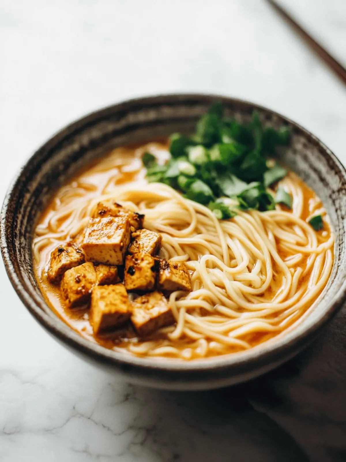 Homemade Spicy Ramen with Tofu for a Cozy Dinner Night 3 Homemade Spicy Ramen with Tofu