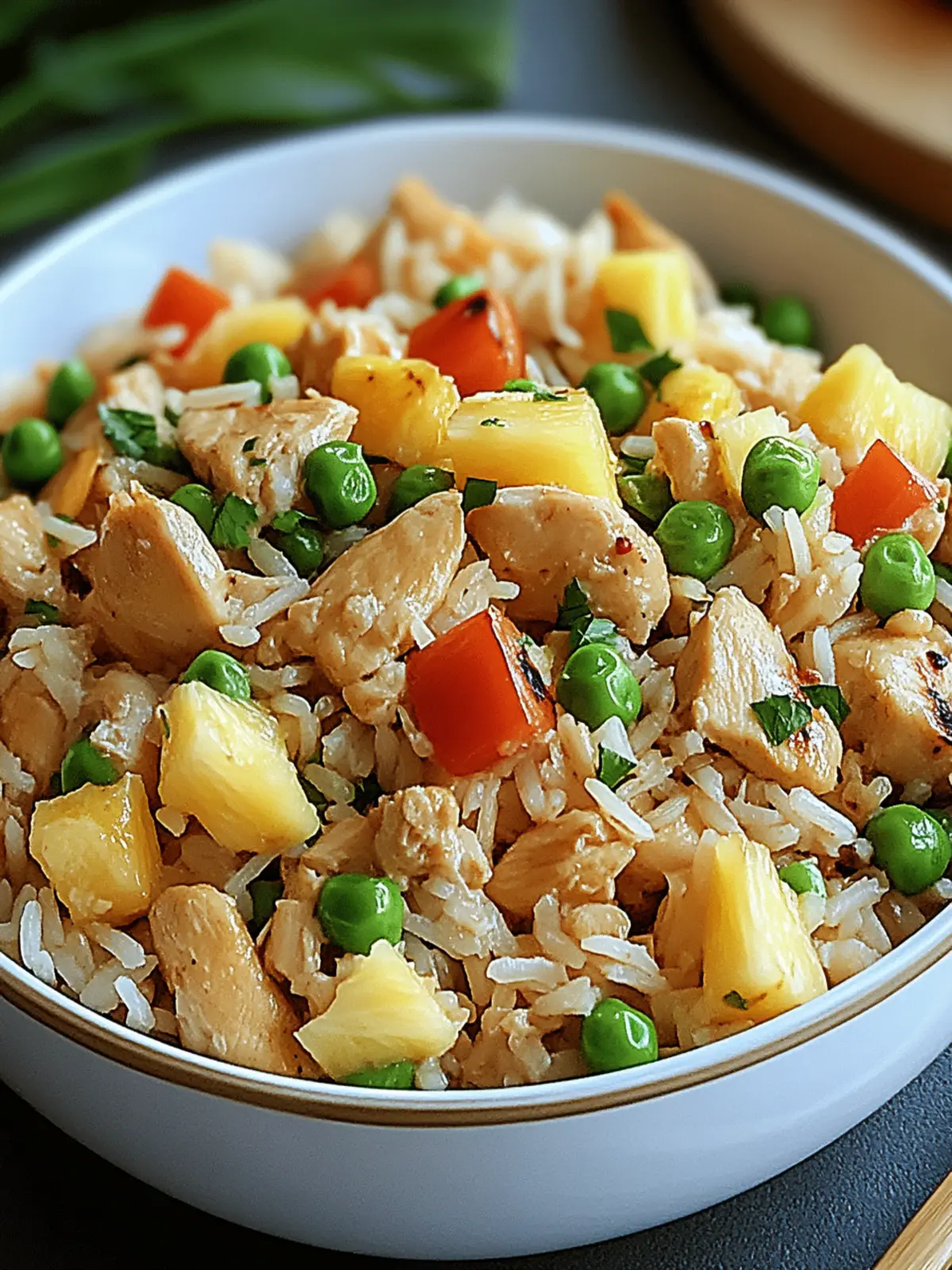 Pineapple Chicken Rice: Your Easy One-Pan Tropical Escape 2 Pineapple Chicken Rice