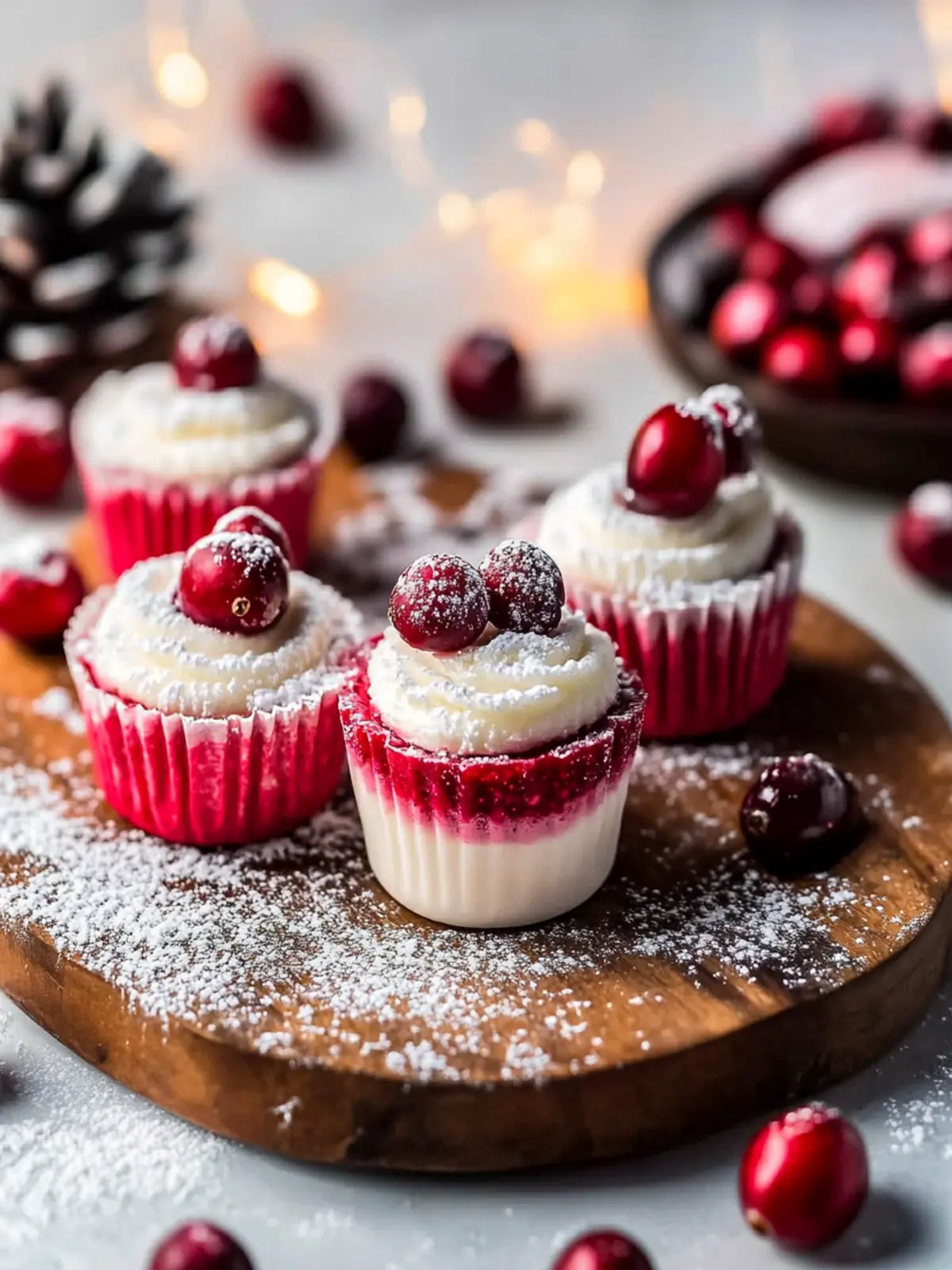 Delicious No-Bake Cranberry Mousse Cups for Festive Fun 3 Cranberry Mousse Cups