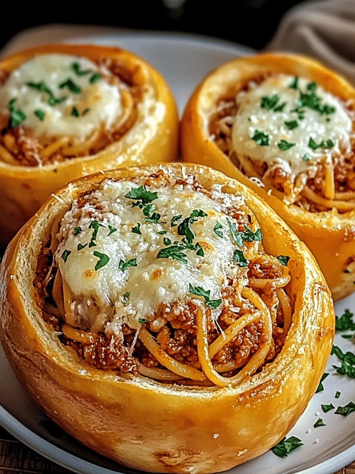 Spaghetti Garlic Bread Bowls: Comfort Food with a Cheesy Twist 3 Spaghetti Garlic Bread Bowls