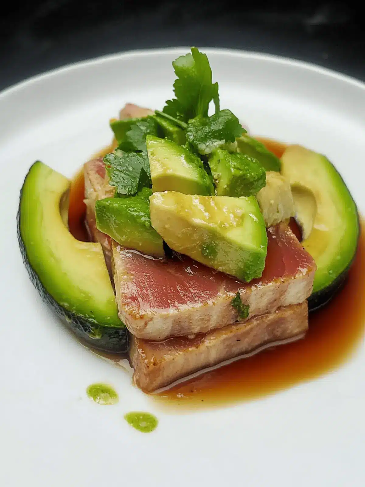 Seared Tuna with Avocado: A Quick and Zesty Delight! 4 Seared Tuna with Avocado
