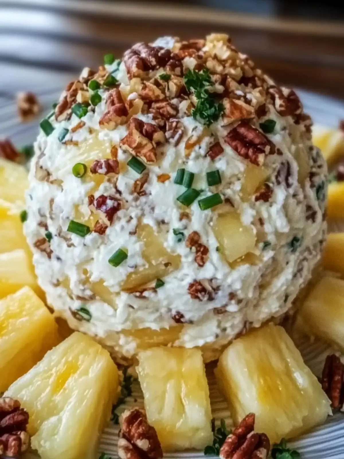 Pineapple Pecan Cheese Ball: A Creamy Appetizer Delight 3 Pineapple Pecan Cheese Ball