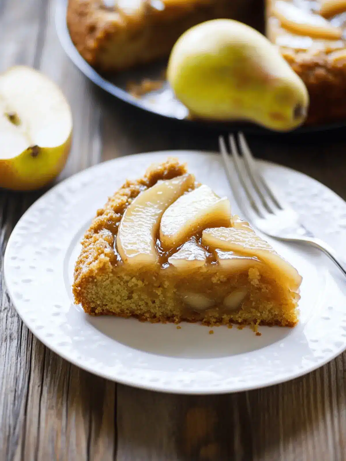 Spiced Pear Upside-Down Cake for Cozy Gatherings 3 Spiced Pear Upside-Down Cake