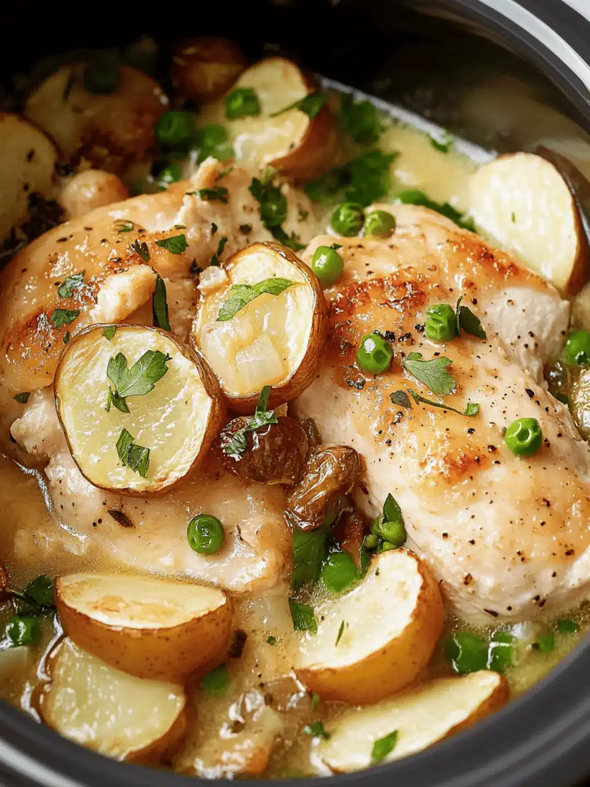 Crockpot Chicken Piccata: Easy Comfort Food You'll Love 2 Crockpot Chicken Piccata
