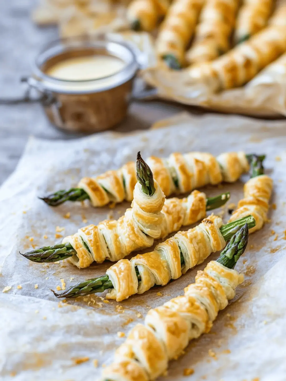 Parmesan Asparagus Pastry Twists That Wow Every Party 4 Parmesan Asparagus Pastry Twists