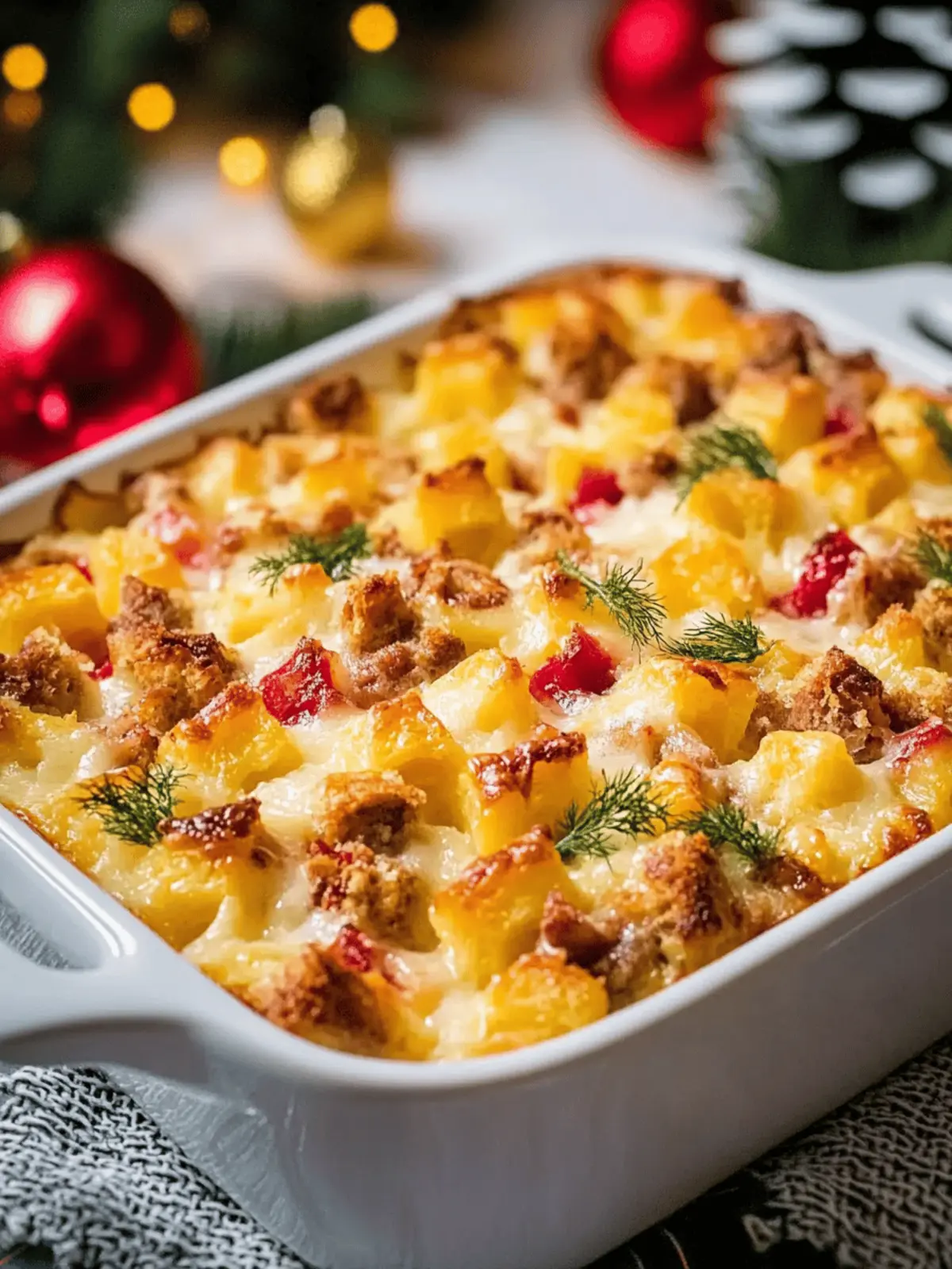 Ultimate Christmas Morning Casserole for Stress-Free Mornings 2 Ultimate Christmas Morning Casserole