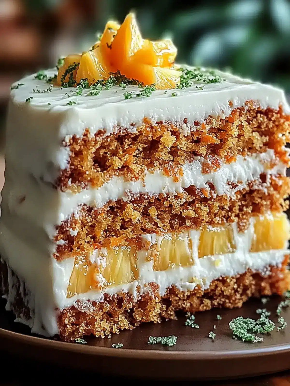 Delicious Christmas Hawaiian Carrot Pineapple Cake Recipe 3 Christmas Hawaiian Carrot Pineapple Cake