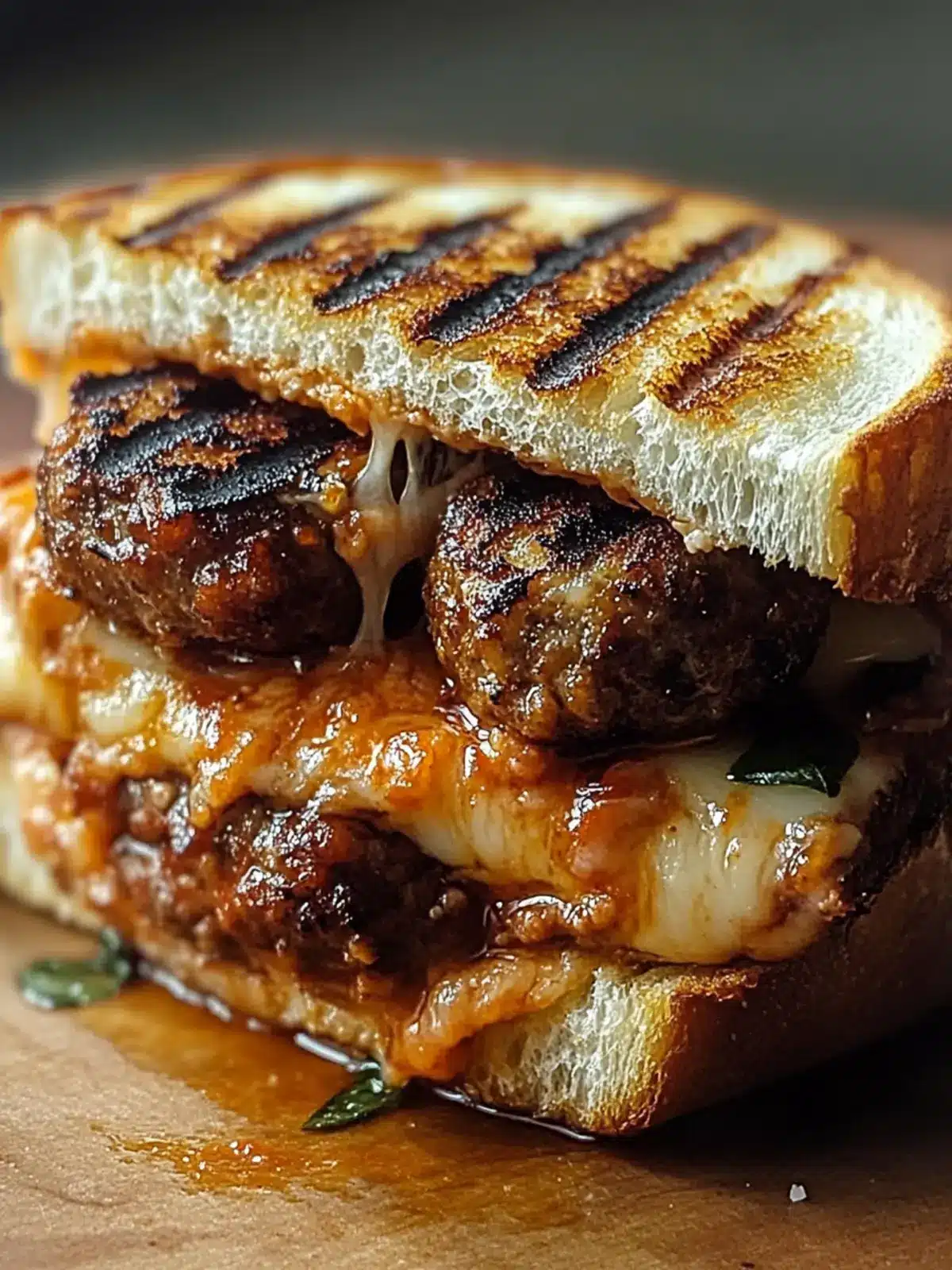 Grilled Meatball Melt: The Ultimate Cheesy Comfort Craving 4 Grilled Meatball Melt