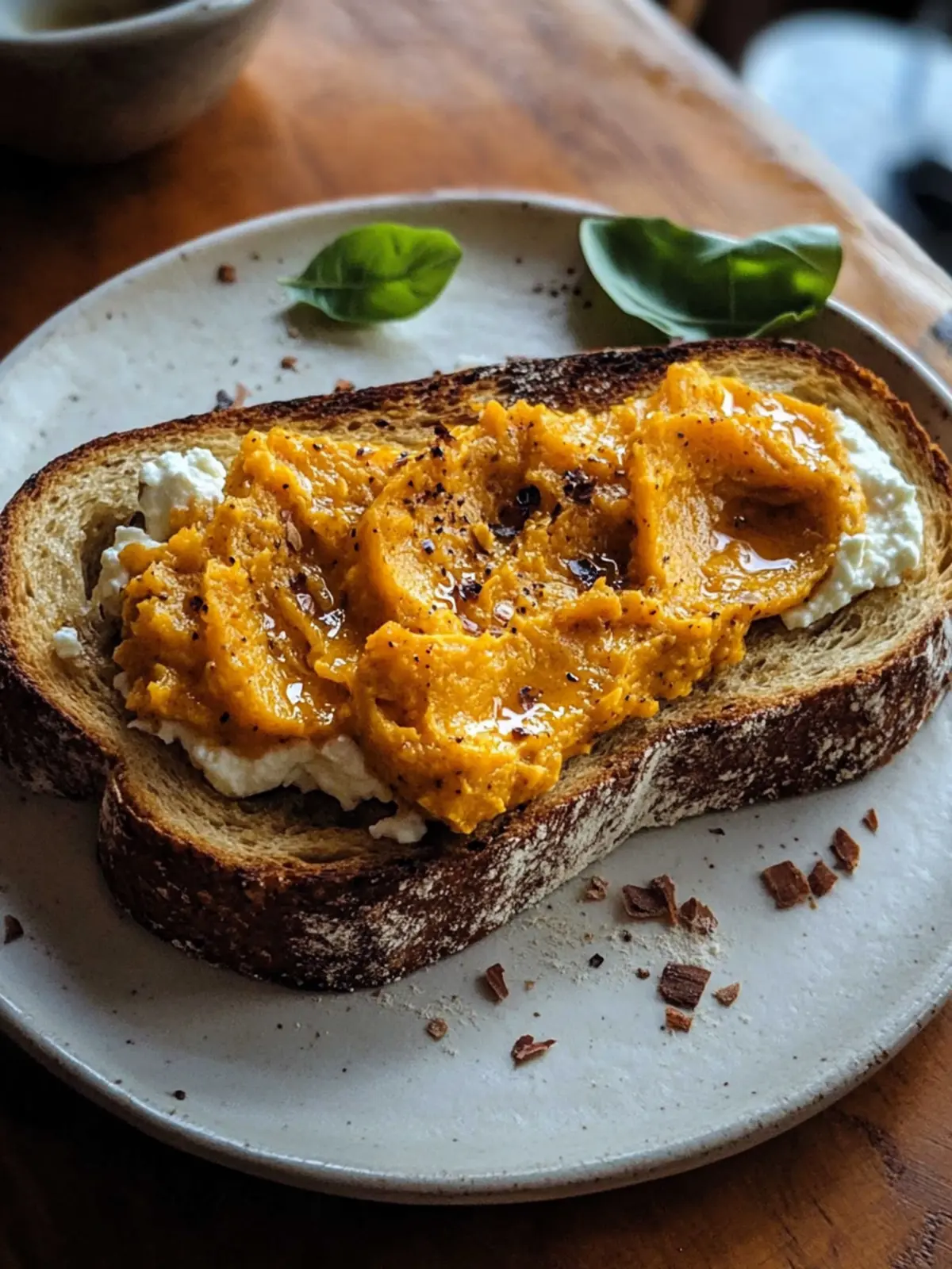 8 Minute Pumpkin Ricotta Toast Magic for Cozy Mornings 4 8 Minute Pumpkin Ricotta Toast Magic