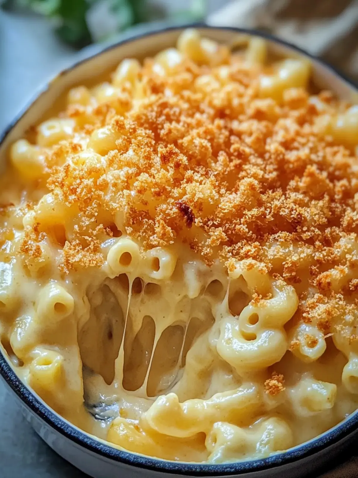 Creamy Baked Mac & Cheese with Crispy Topping Magic Awaits 3 Creamy Baked Mac & Cheese with Crispy Topping Magic