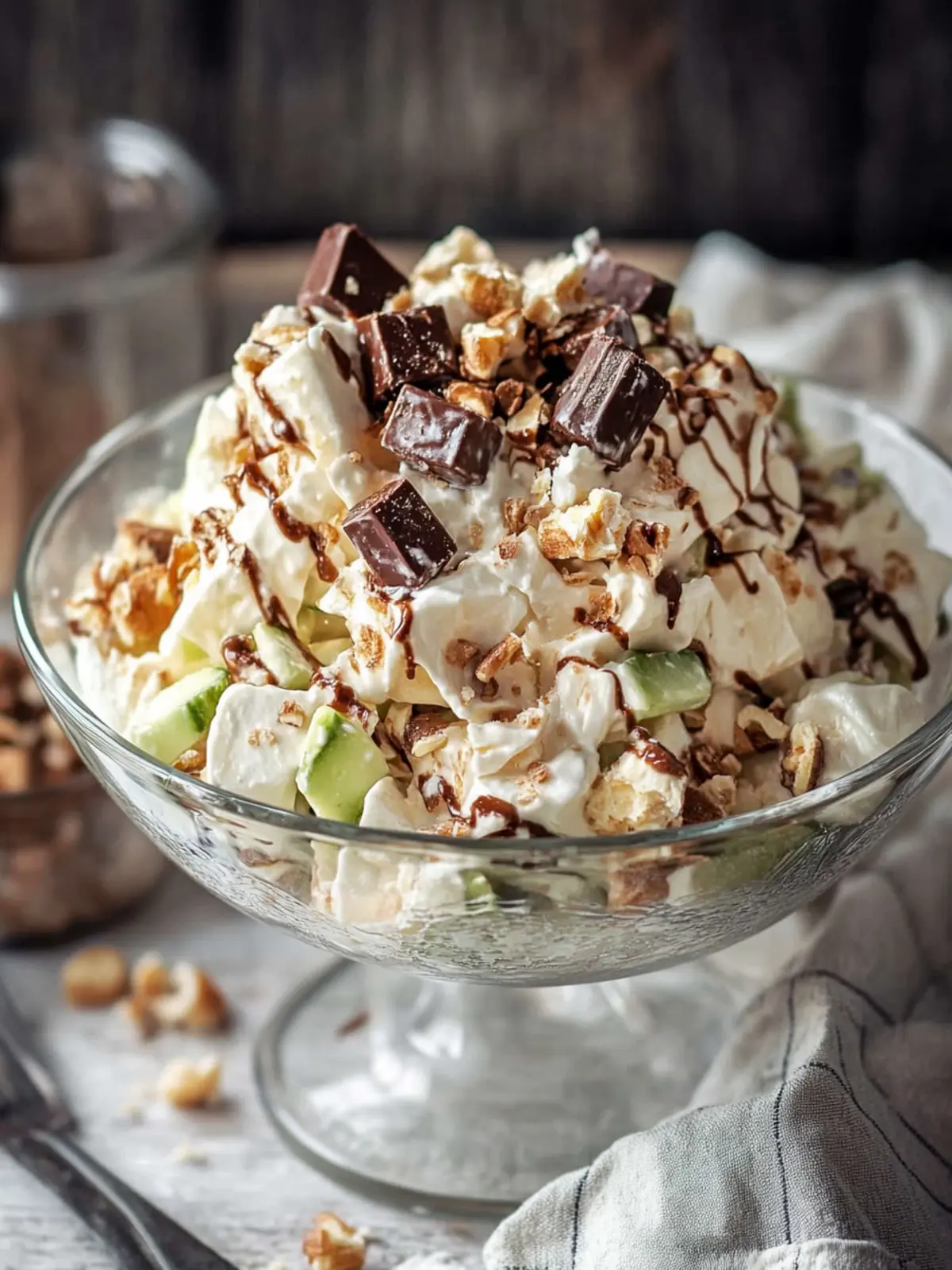 Irresistible Snickers Salad That's a Creamy Apple Delight 3 Snickers Salad