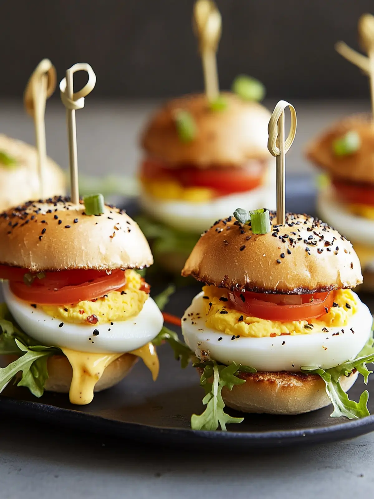 Delicious Devilled BLT Egg Sliders for Easy Entertaining 2 Devilled BLT Egg Sliders