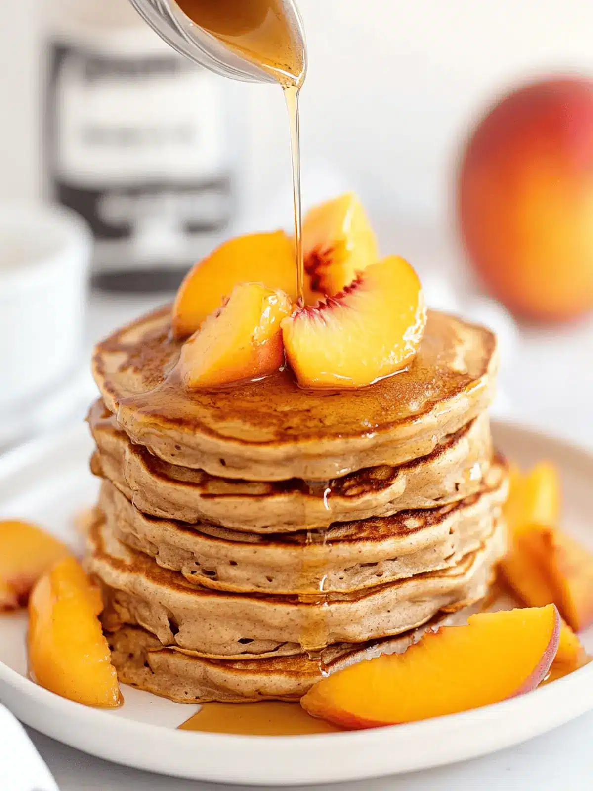 Irresistible Easy Peach Pancakes for Perfect Summer Mornings 4 Easy Peach Pancakes