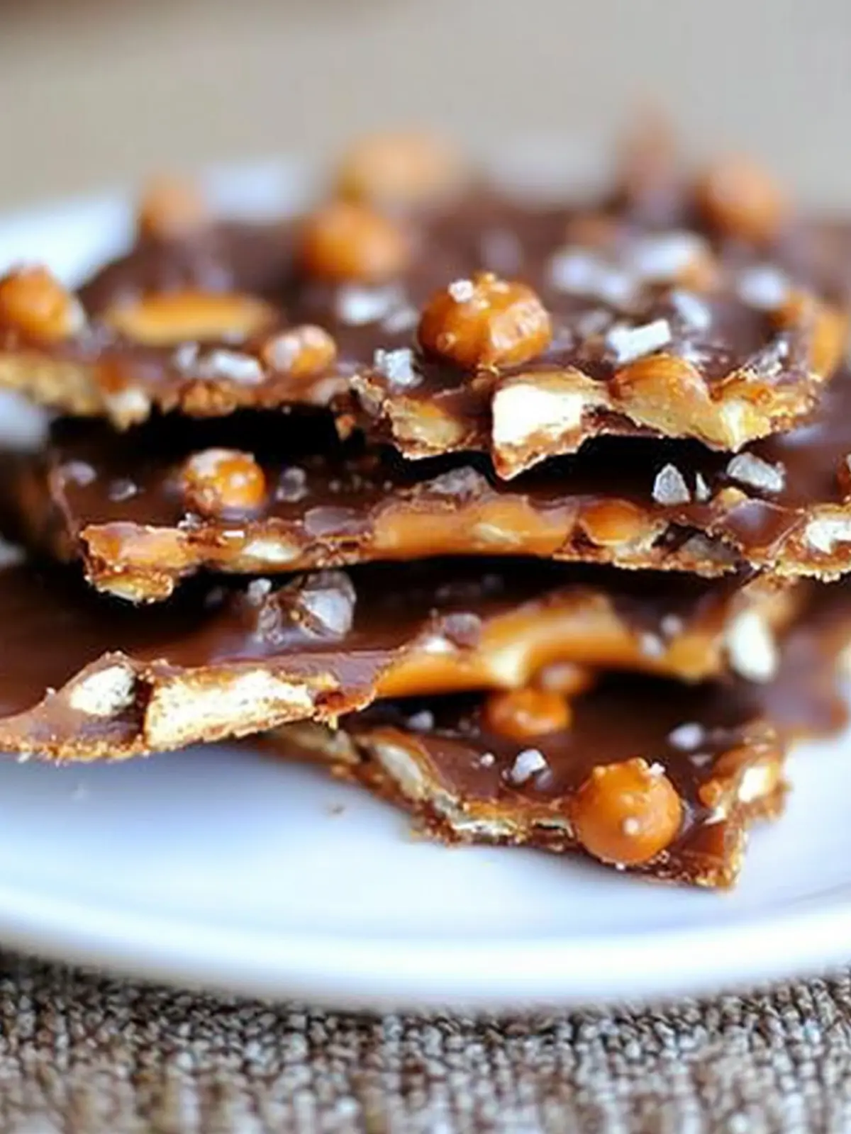 Salted Caramel Pretzel Bark: No-Bake Bliss for Sweet Cravings 3 Salted Caramel Pretzel Bark