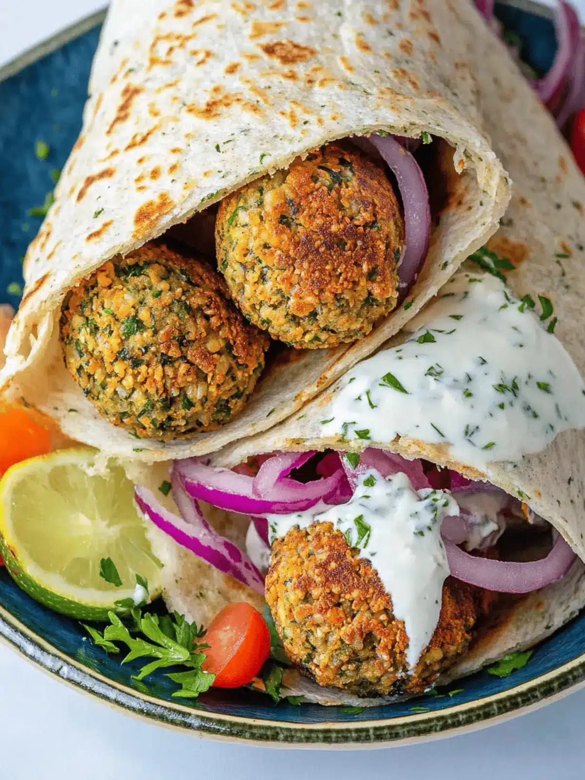 Savory Falafel Wraps: Quick Vegan Goodness You ll Love 4 Falafel Wraps