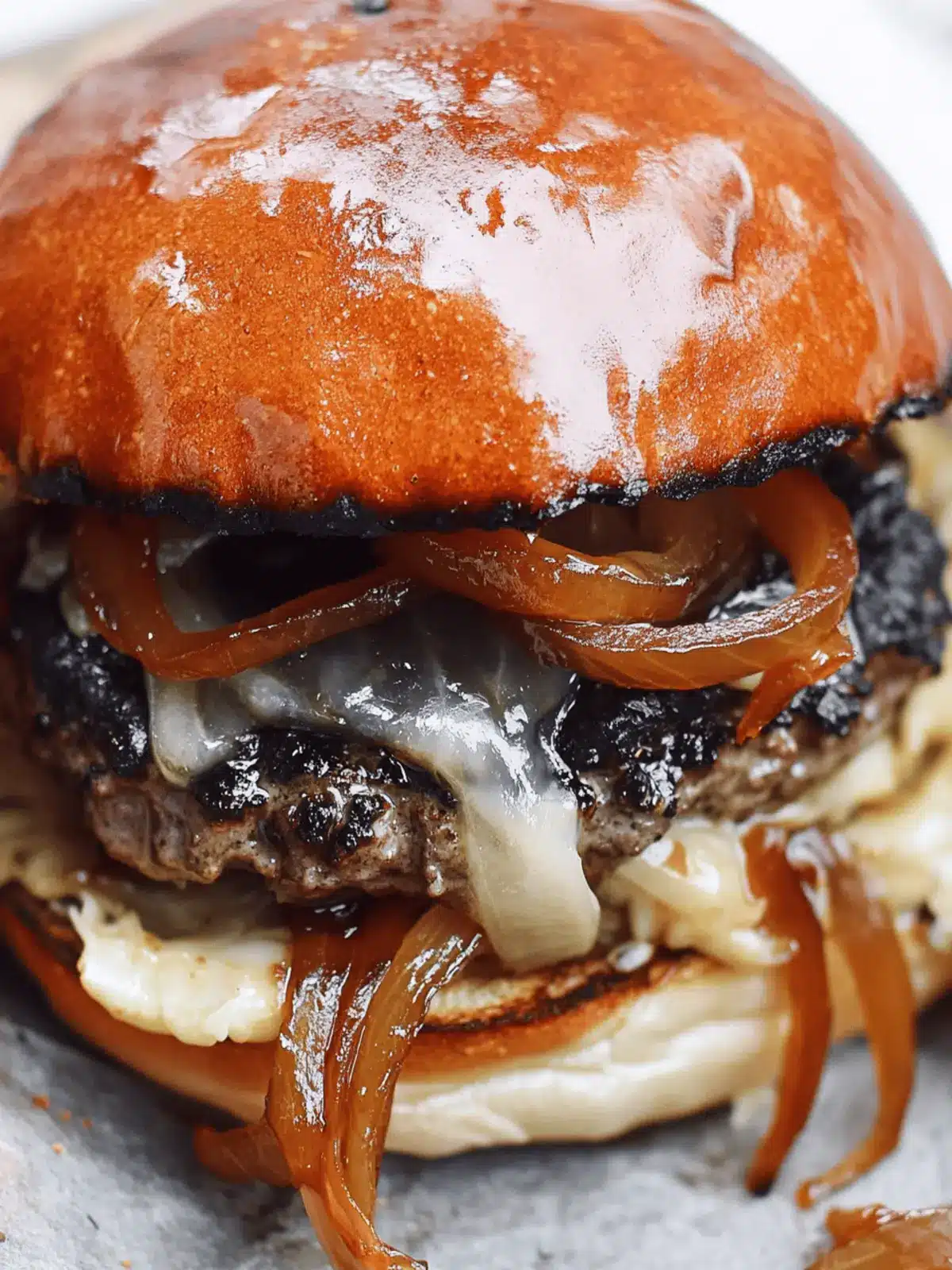 The Best Bison Burger Recipe with Caramelized Onions Yum! 2 The Best Bison Burger Recipe with Caramelized Onions