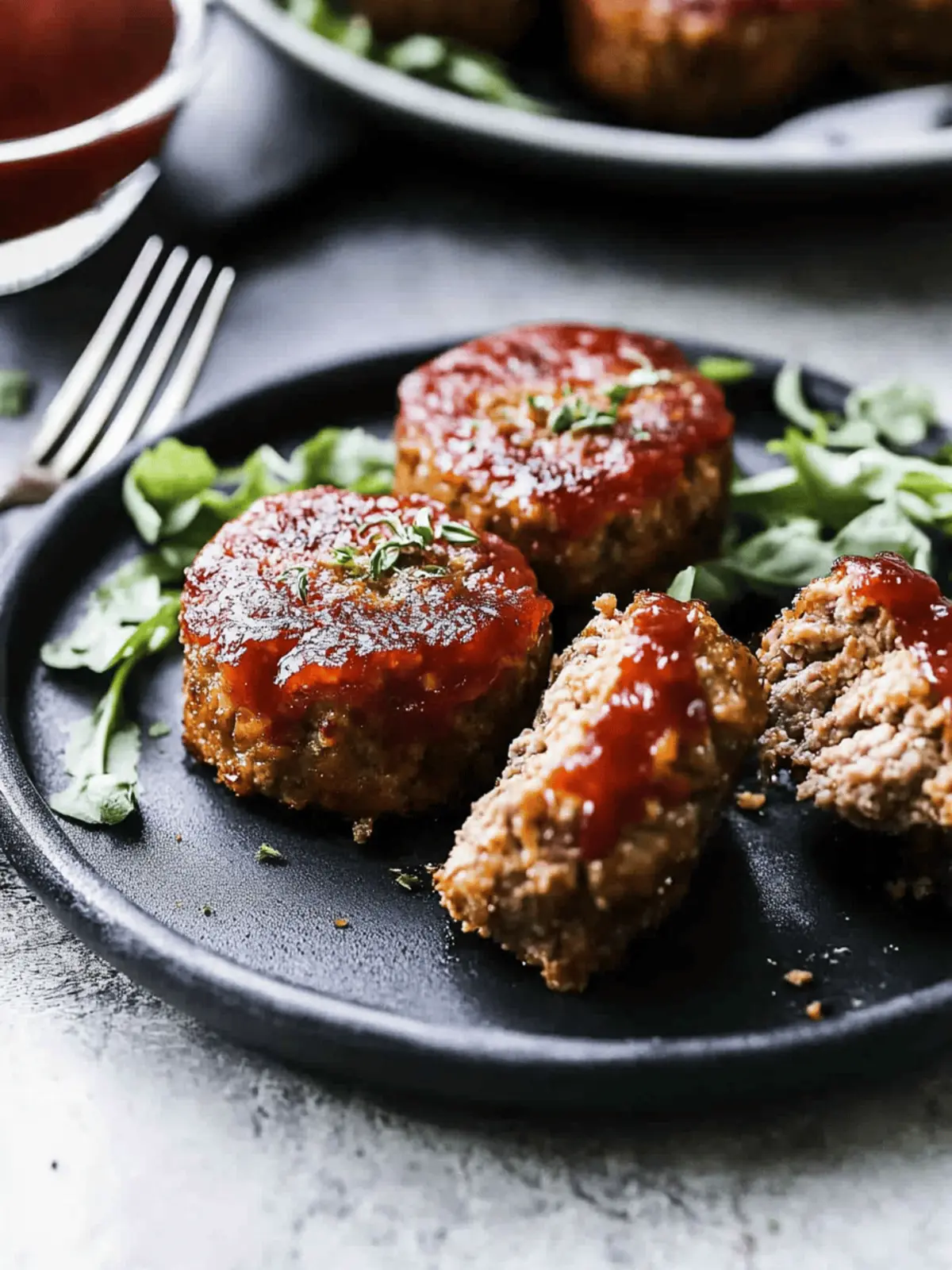 Savory Mini Meatloaf Recipe for Two: Cozy Dinner Delight 2 Mini Meatloaf Recipe