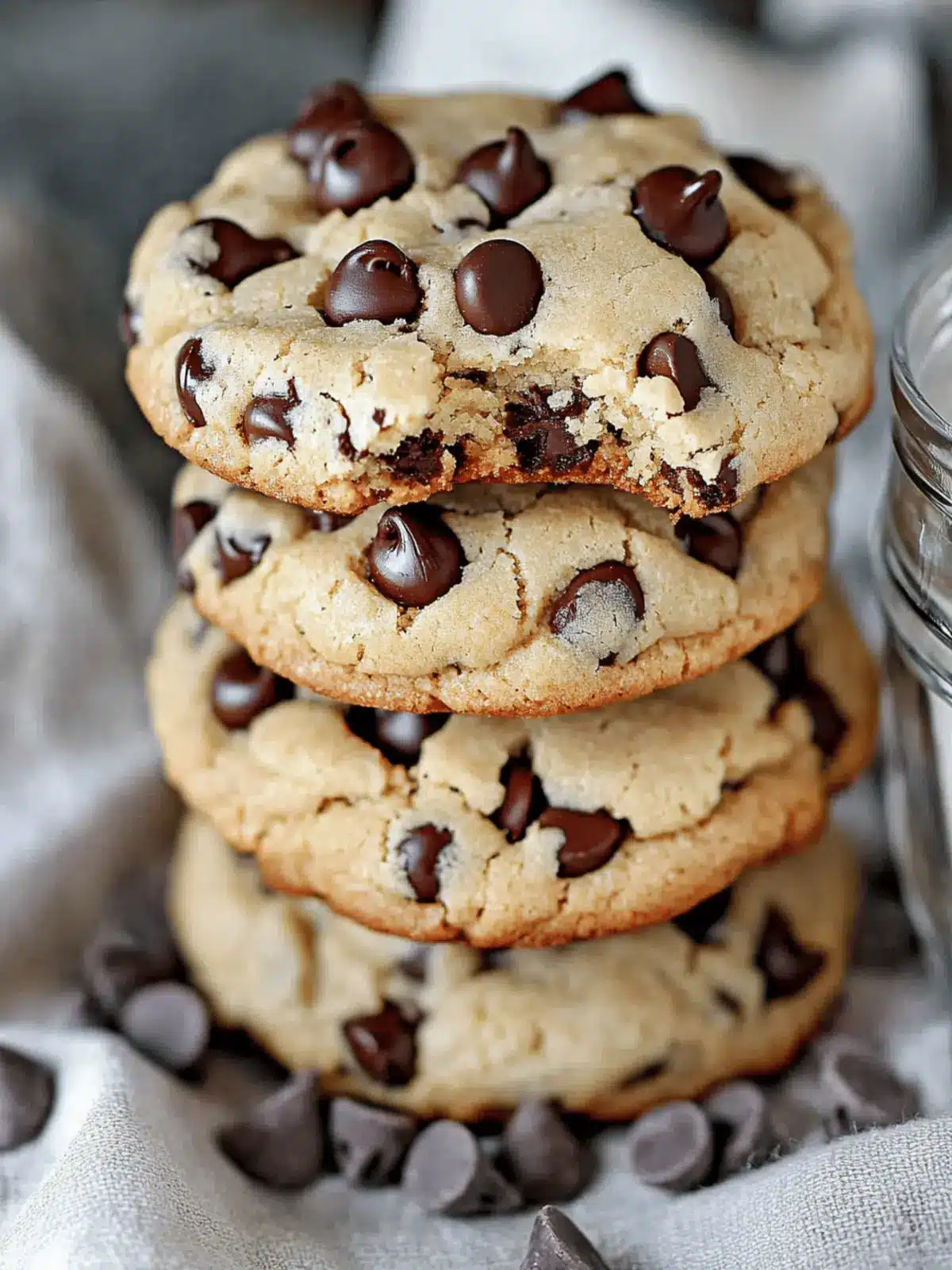 Thick Chocolate Chip Cookies That Taste Like Bakery Bliss 3 Thick Chocolate Chip Cookies