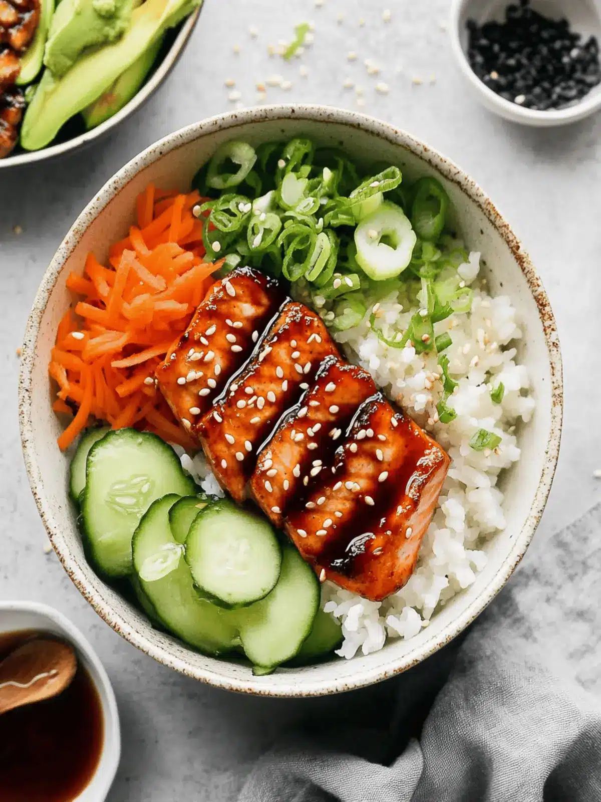 Quick and Healthy Teriyaki Salmon Bowls for Busy Nights 3 Teriyaki Salmon Bowls