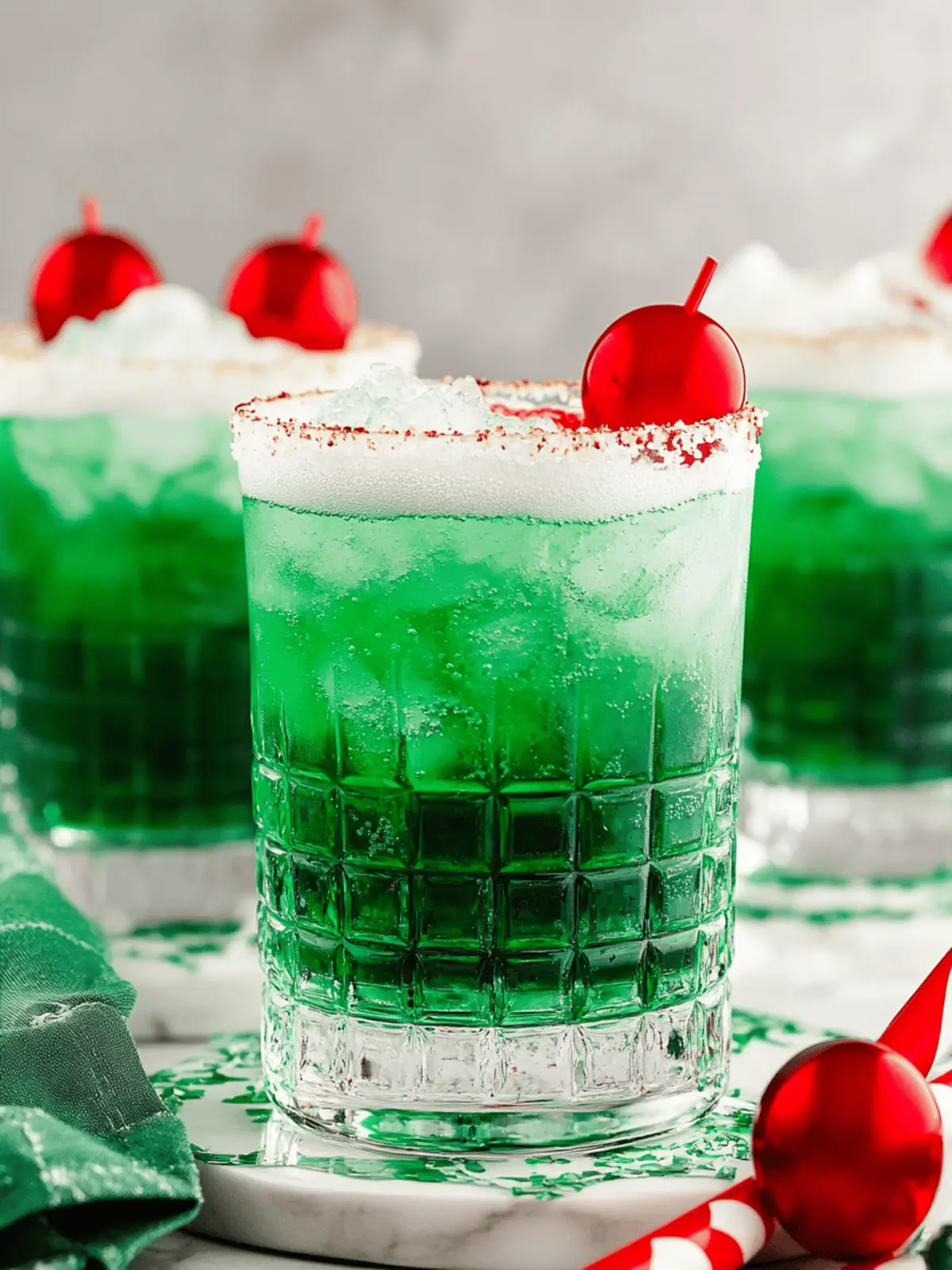 Festive Grinch Cocktail: A Sweet and Easy Holiday Treat 4 Grinch Cocktail