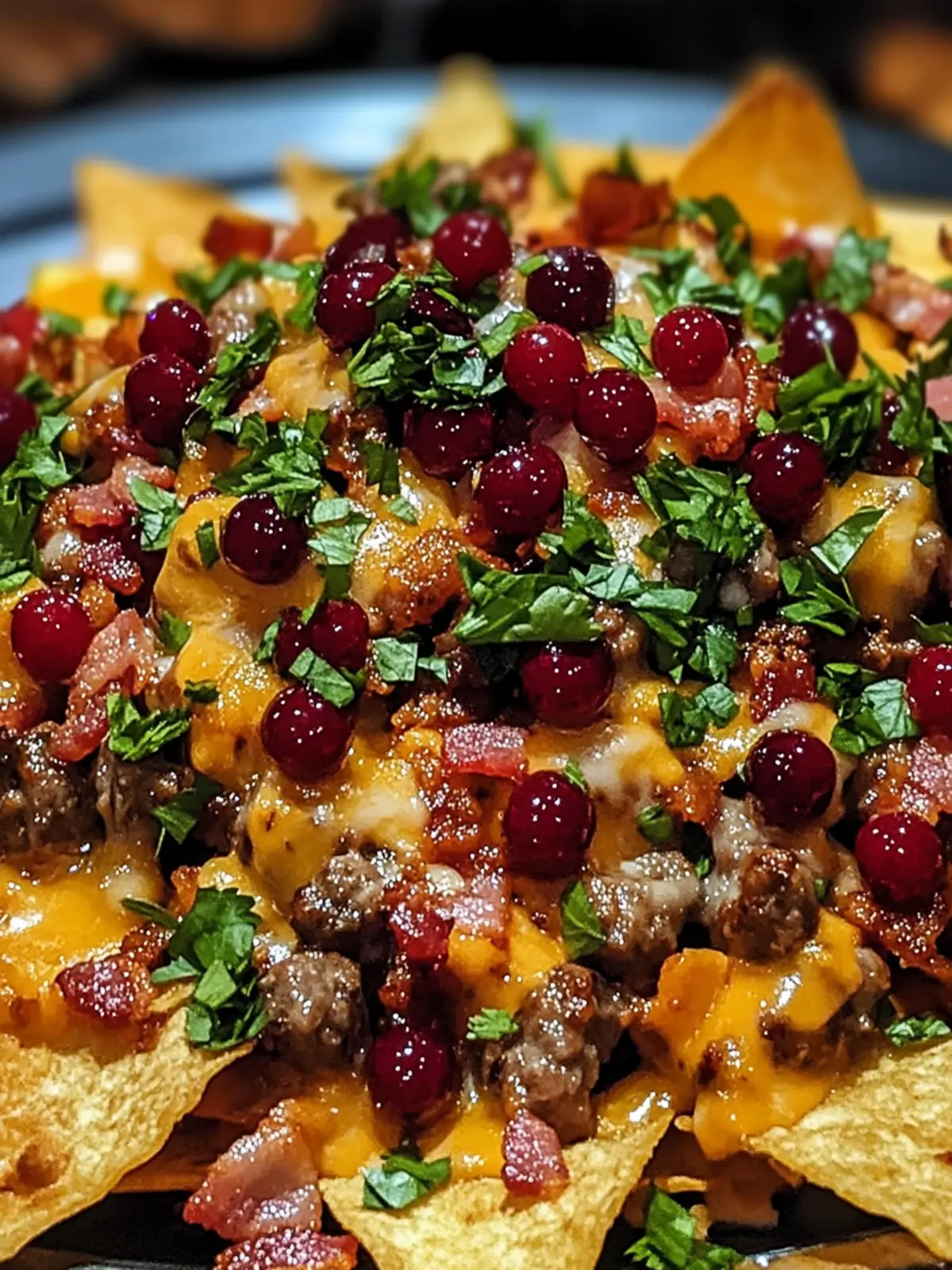 Delightful Christmas Nachos with Sausages and Bacon Bliss to Share 3 Christmas Nachos with Sausages and Bacon Bliss to Share