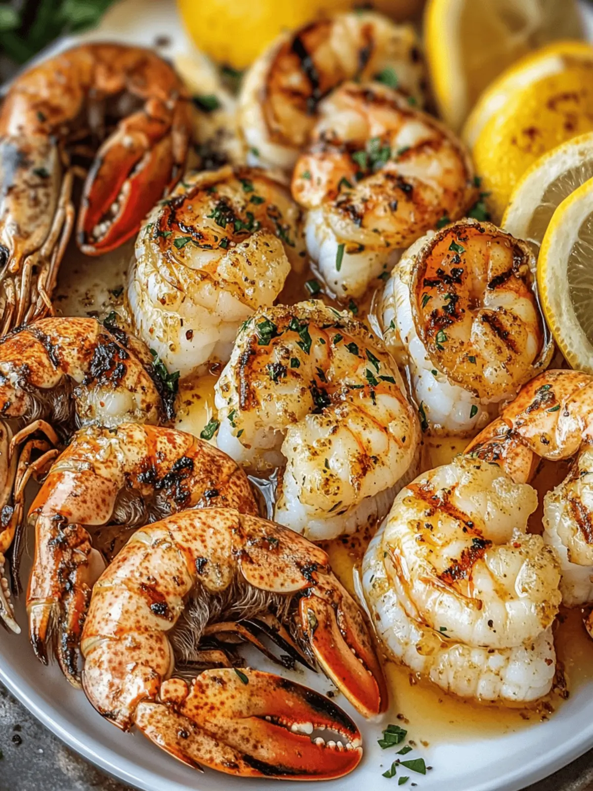 Grilled Lobster and Shrimp: Your Summer Seafood Delight 2 Grilled Lobster and Shrimp