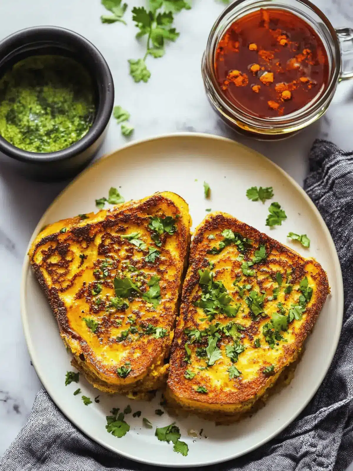 Savory Masala French Toast with Turmeric: A Flavorful Twist 3 Savory Masala French Toast with Turmeric