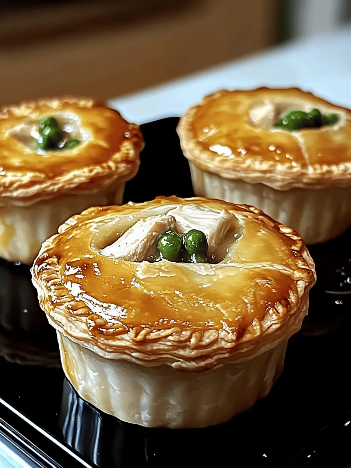 Irresistible Mini Chicken Pot Pies for Cozy Nights In 4 Irresistible Mini Chicken Pot Pies