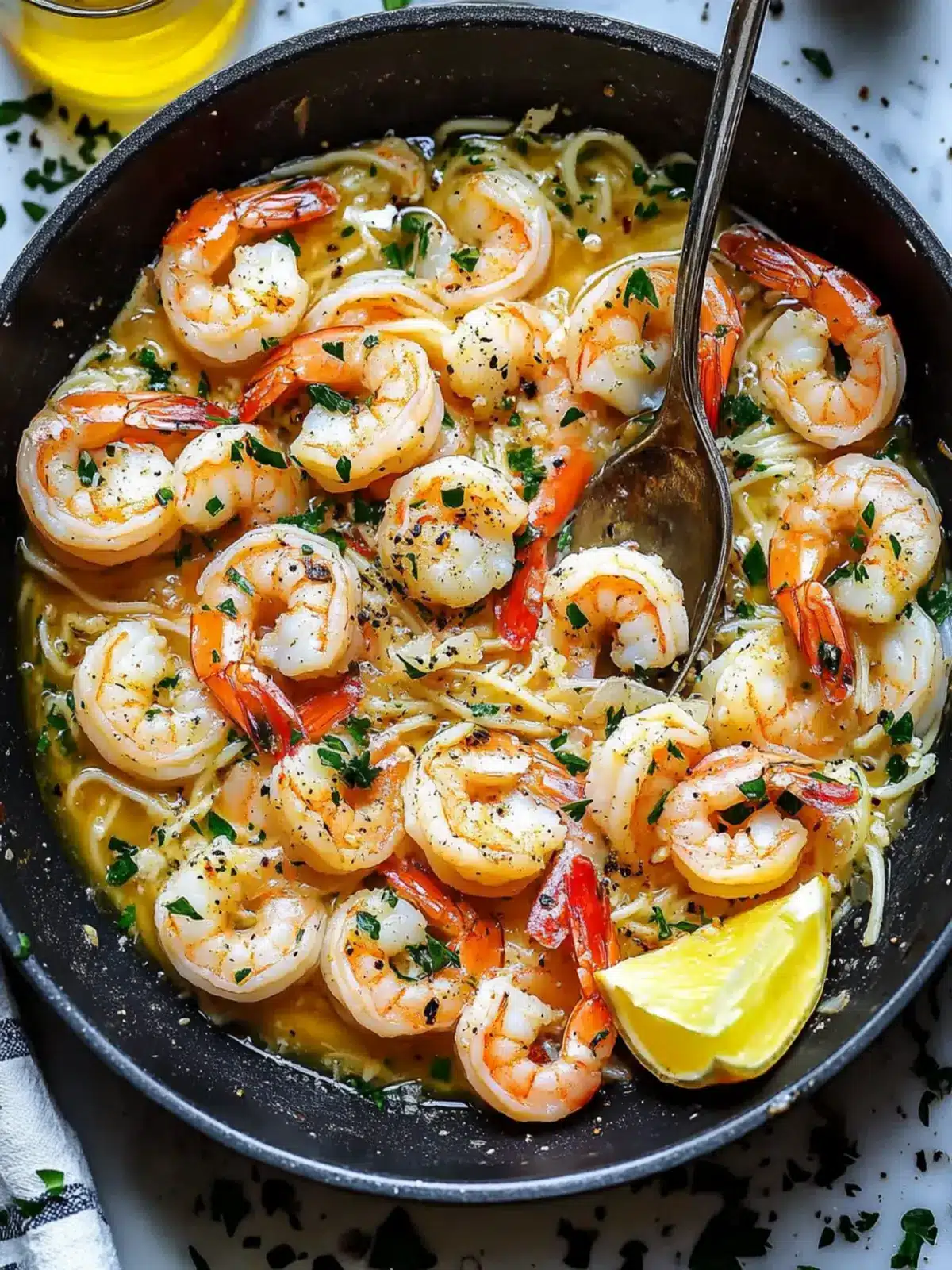 Savory Garlic Butter Shrimp Scampi Ready in 30 Minutes 4 Shrimp Scampi