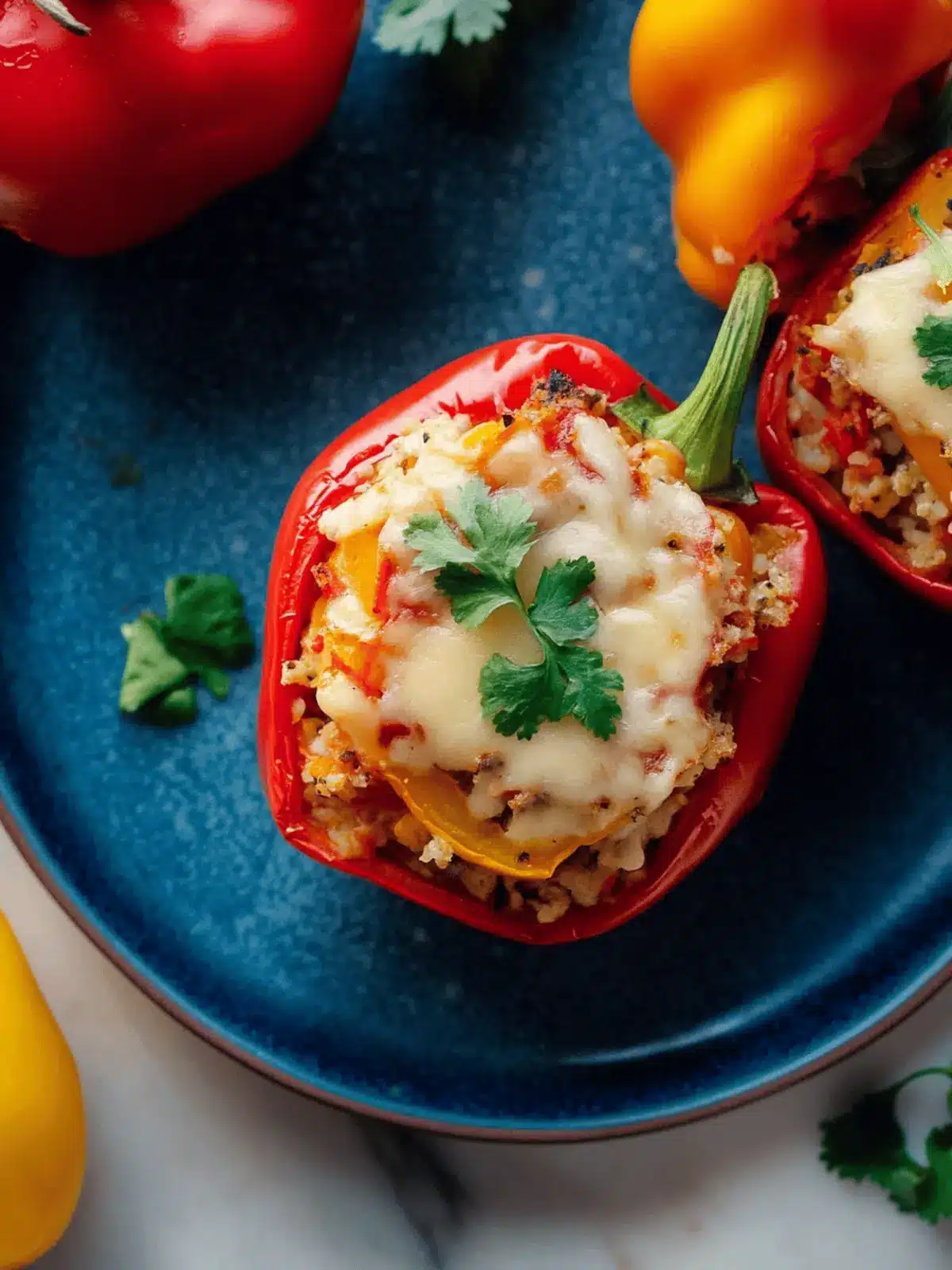 Hearty Vegetarian Stuffed Peppers to Brighten Your Dinner 3 Vegetarian Stuffed Peppers
